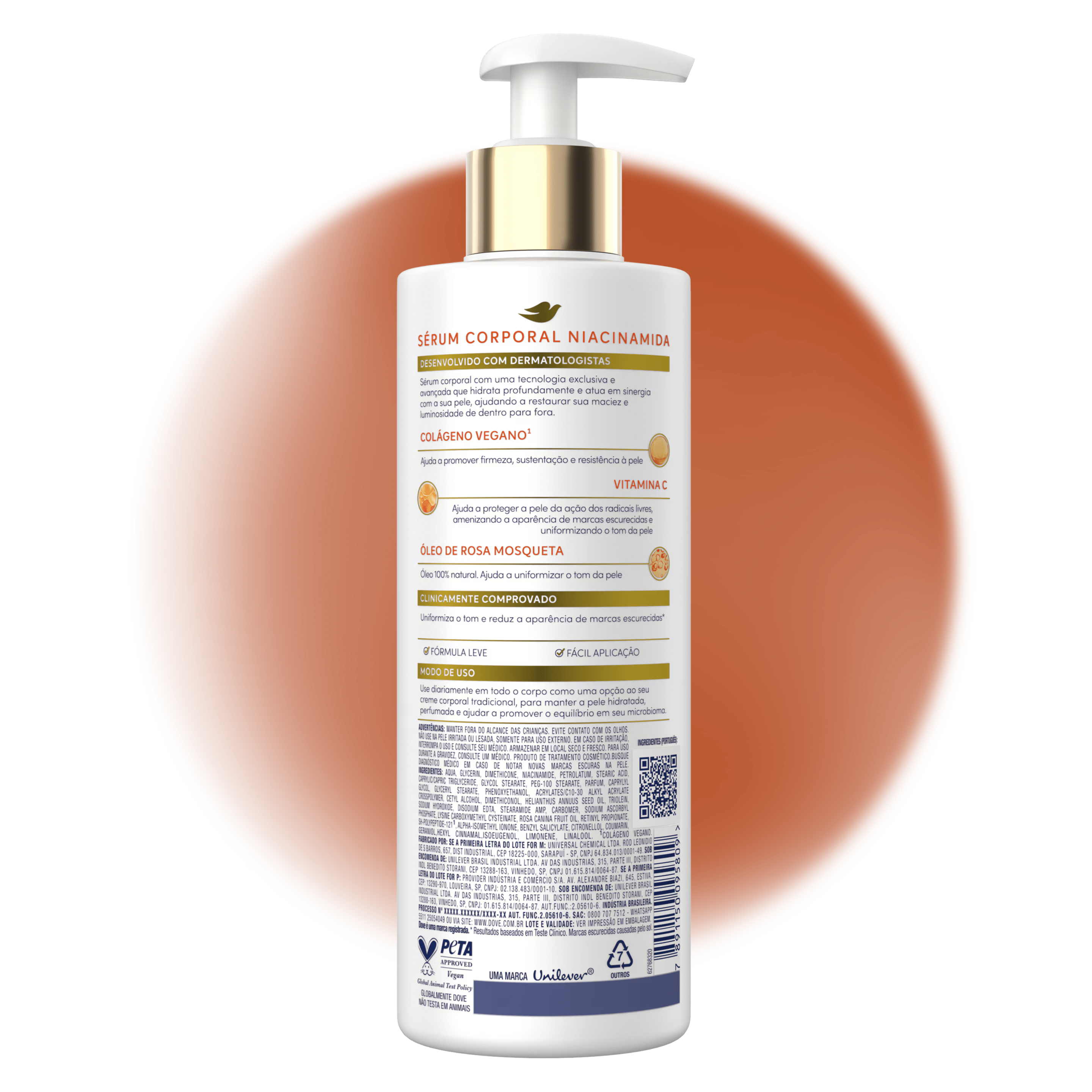 Sérum Corporal com Niacinamida Dove