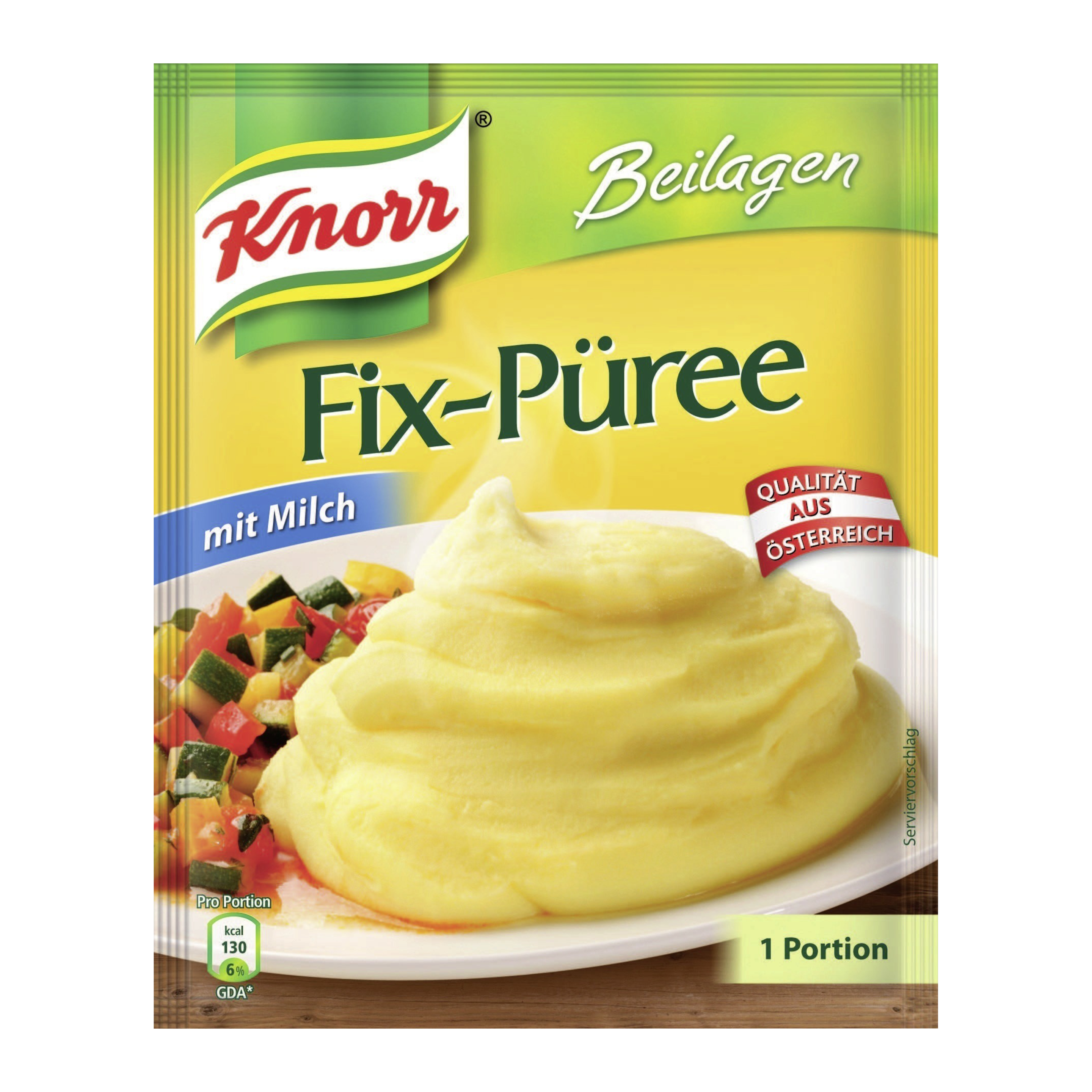 Knorr Beilagen Fix Püree mit Milch  1 Portion
