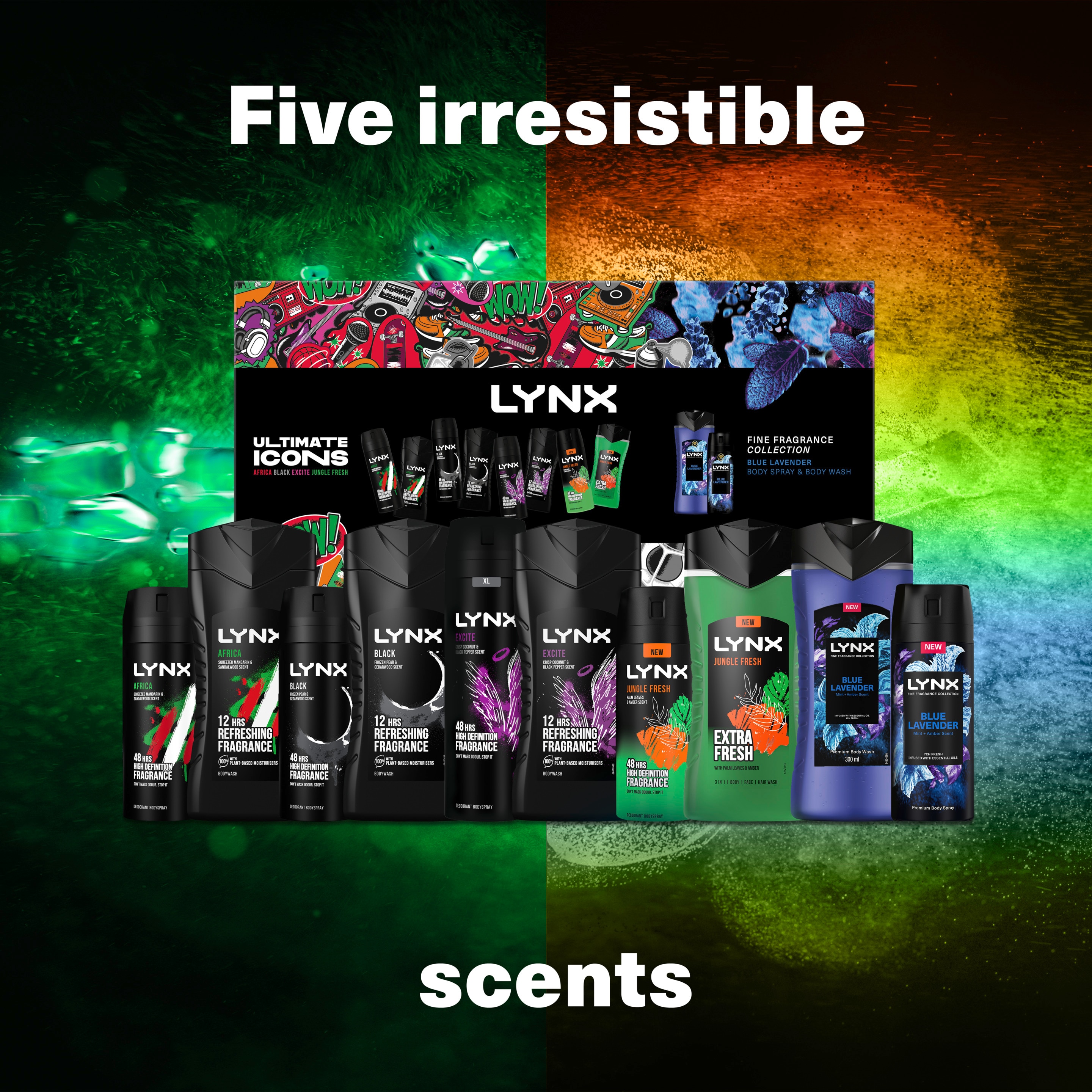 Lynx Scent Range 
