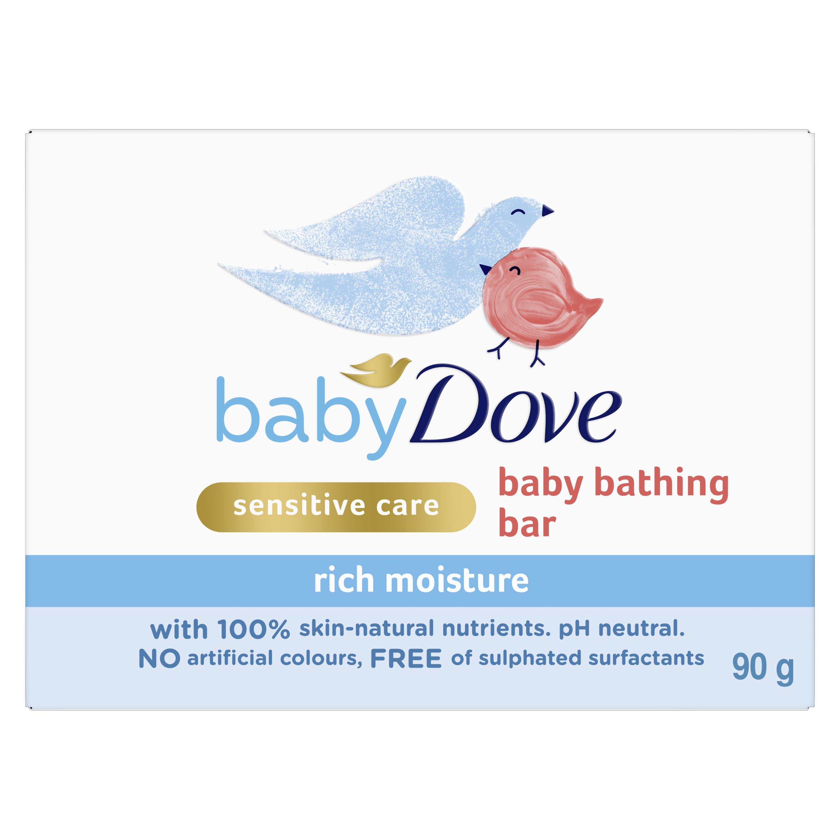 Baby Dove Rich Moisture Bar packshot