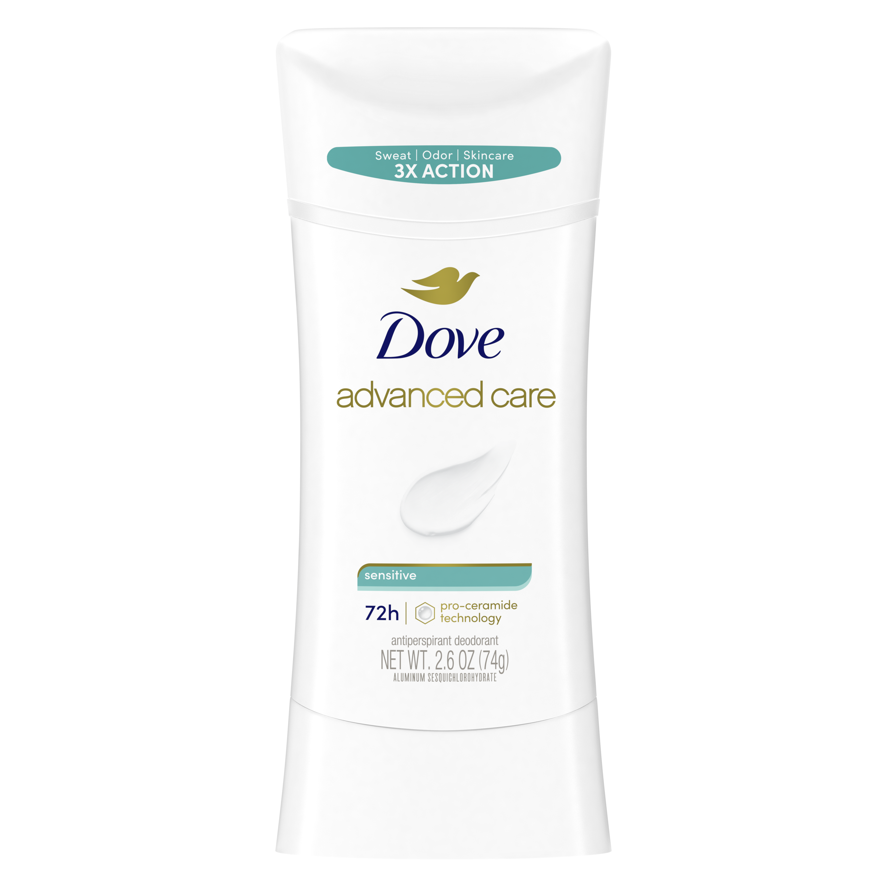 Advanced Care Sensitive Antiperspirant Deodorant Stick