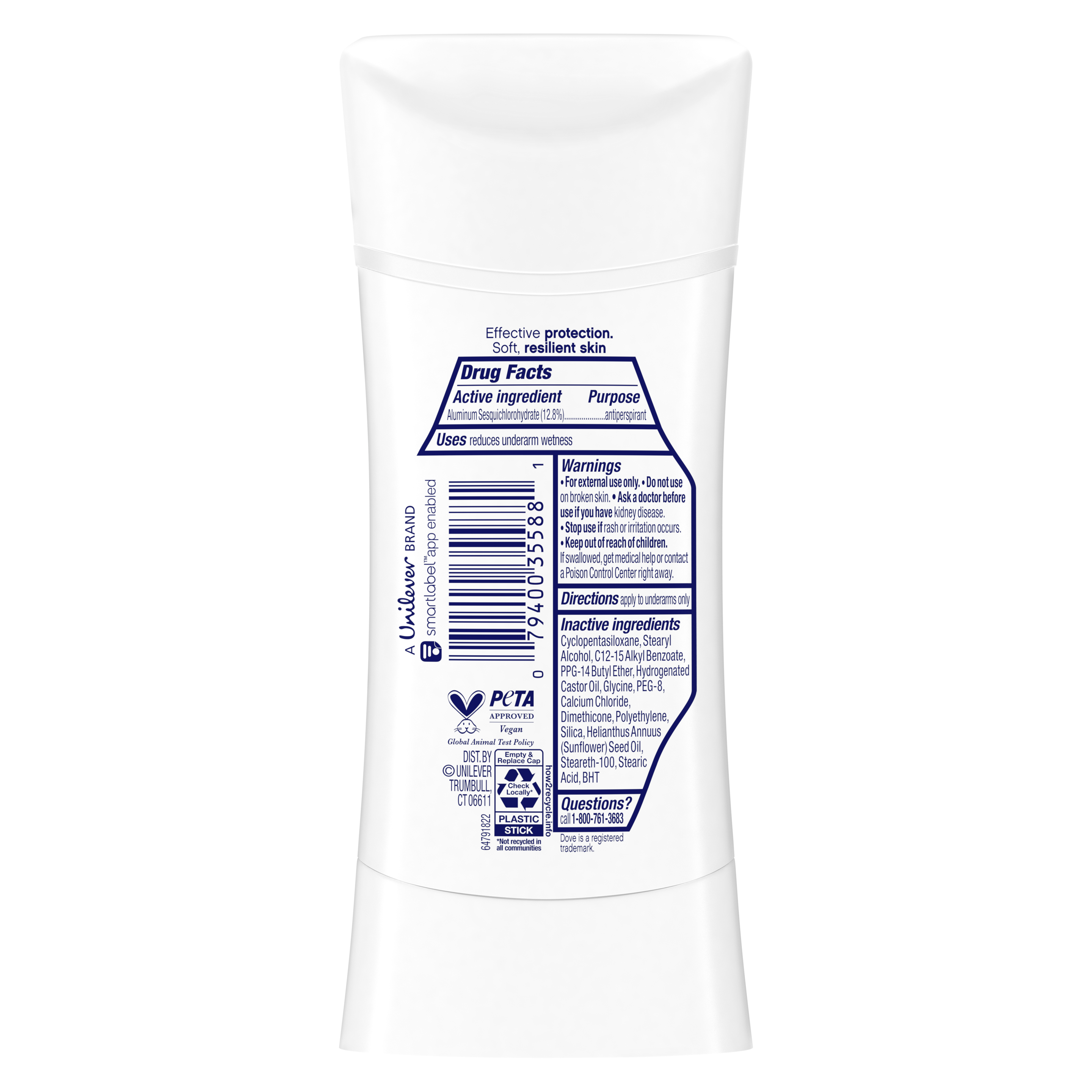 Advanced Care Sensitive Antiperspirant Deodorant Stick