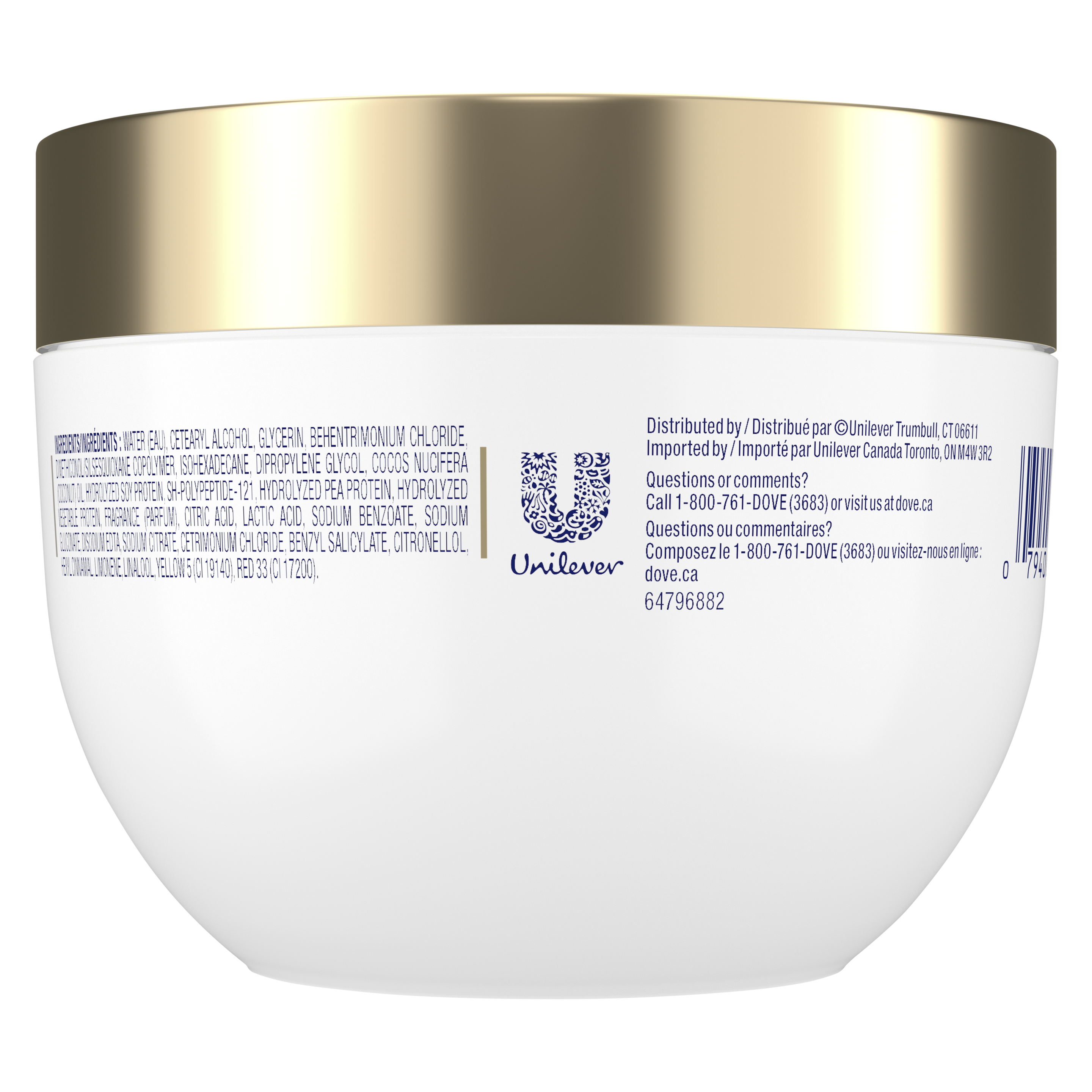 Masque sérum 10 en 1 Liaisons fortes Thérapie dommages Dove