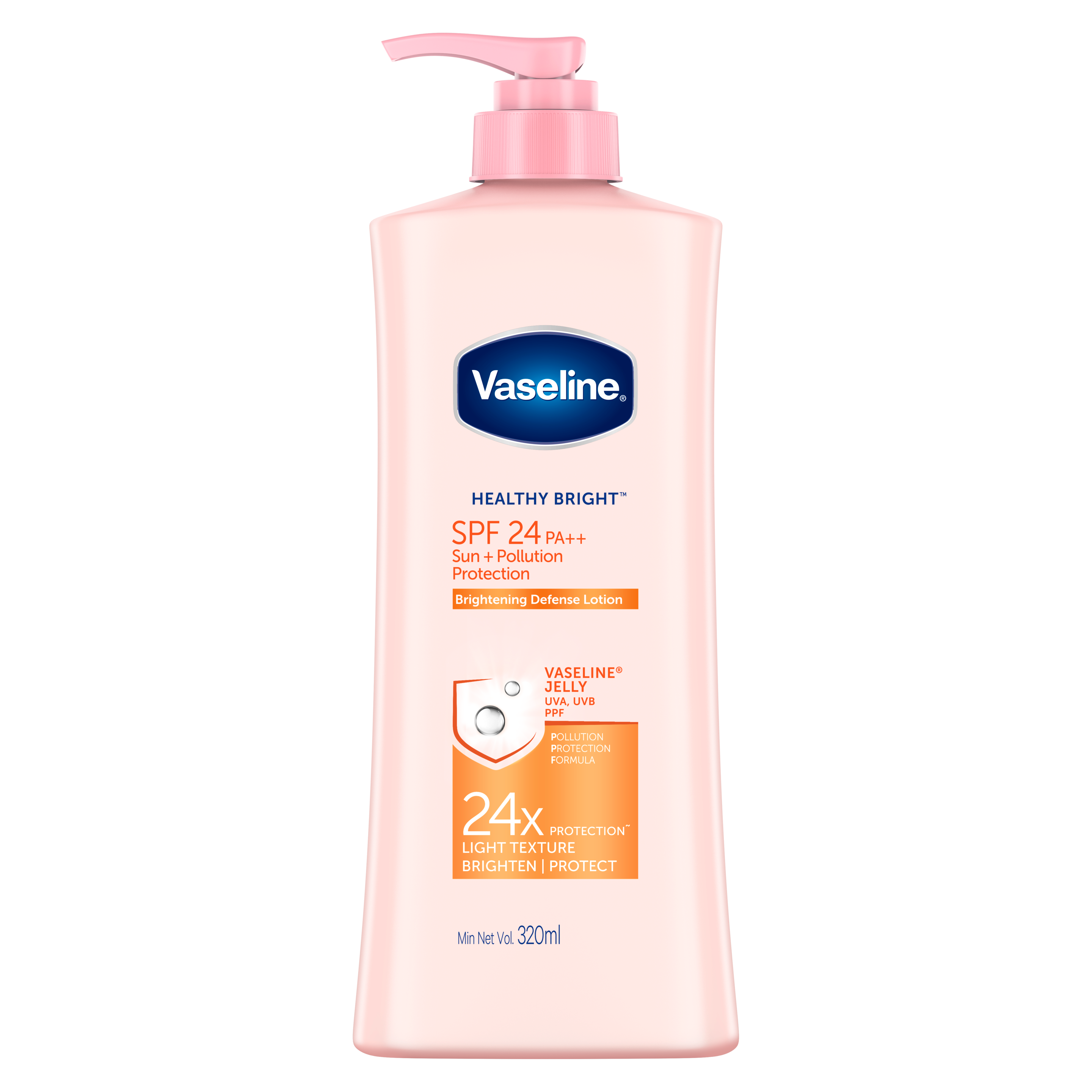 Vaseline Healthy Bright SPF24 PA++ Sun + Pollution Protection Brightening Defense Lotion
