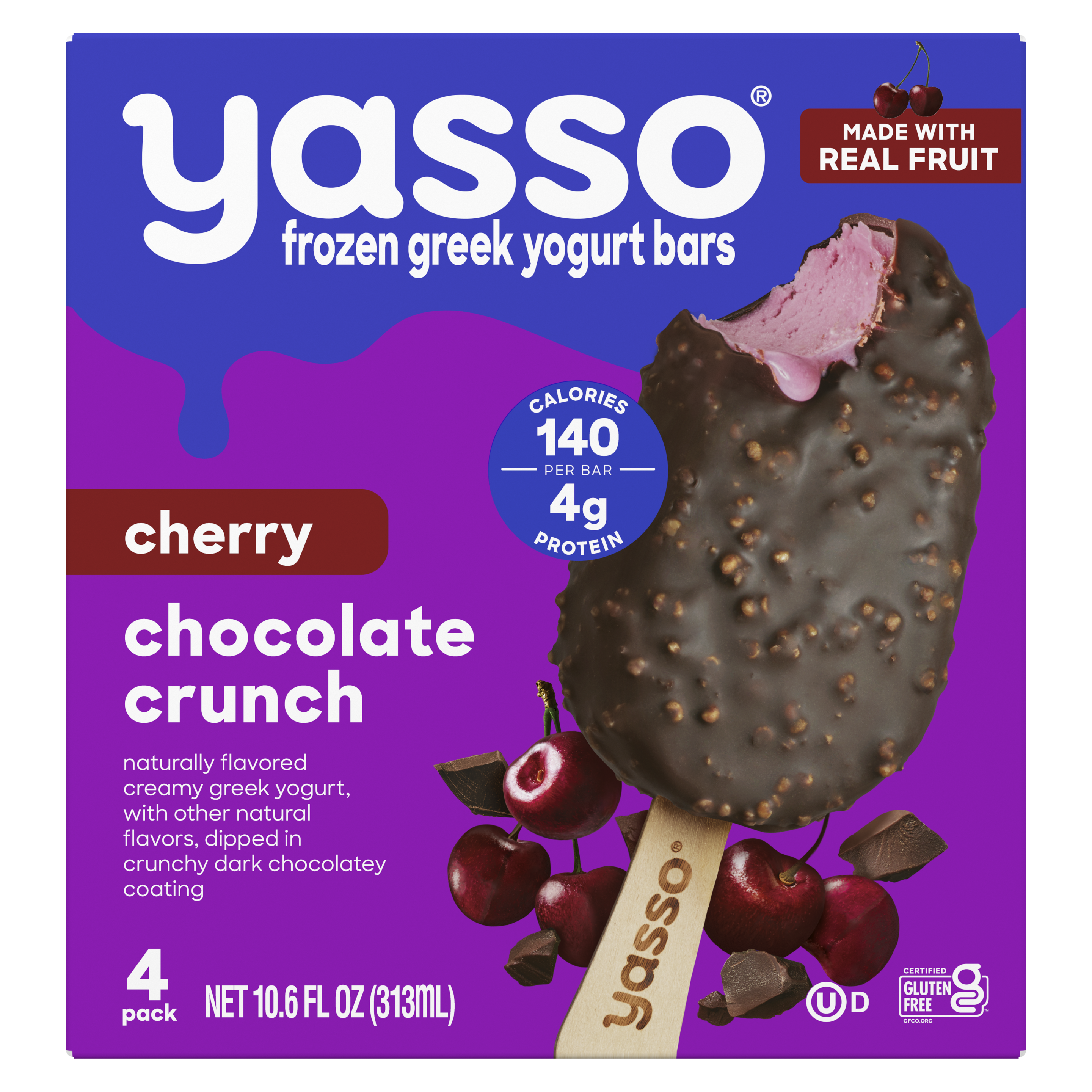 Yasso Chocolate Crunch Cherry Hero