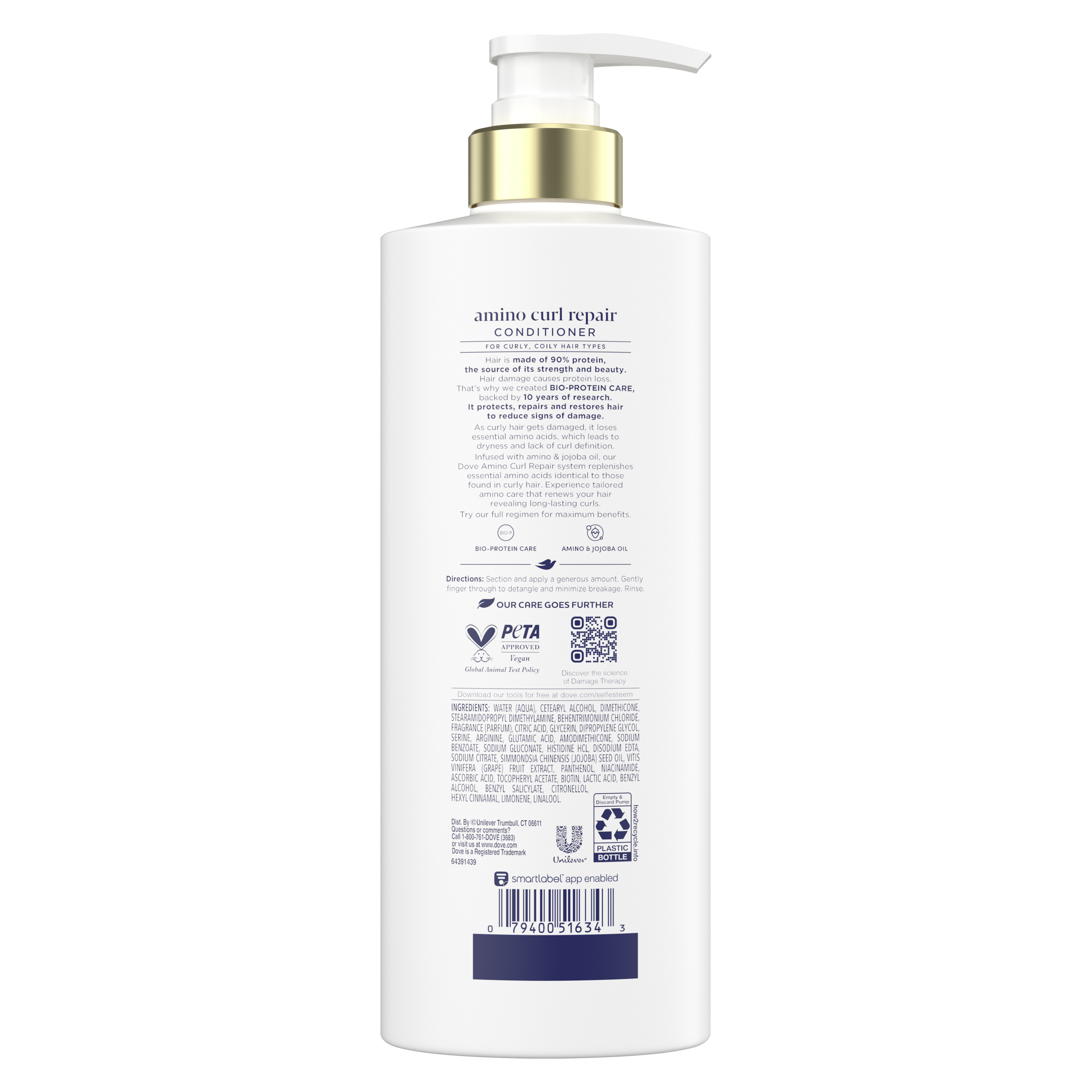 Dove Damage Therapy Amino Curl Repair Conditioner