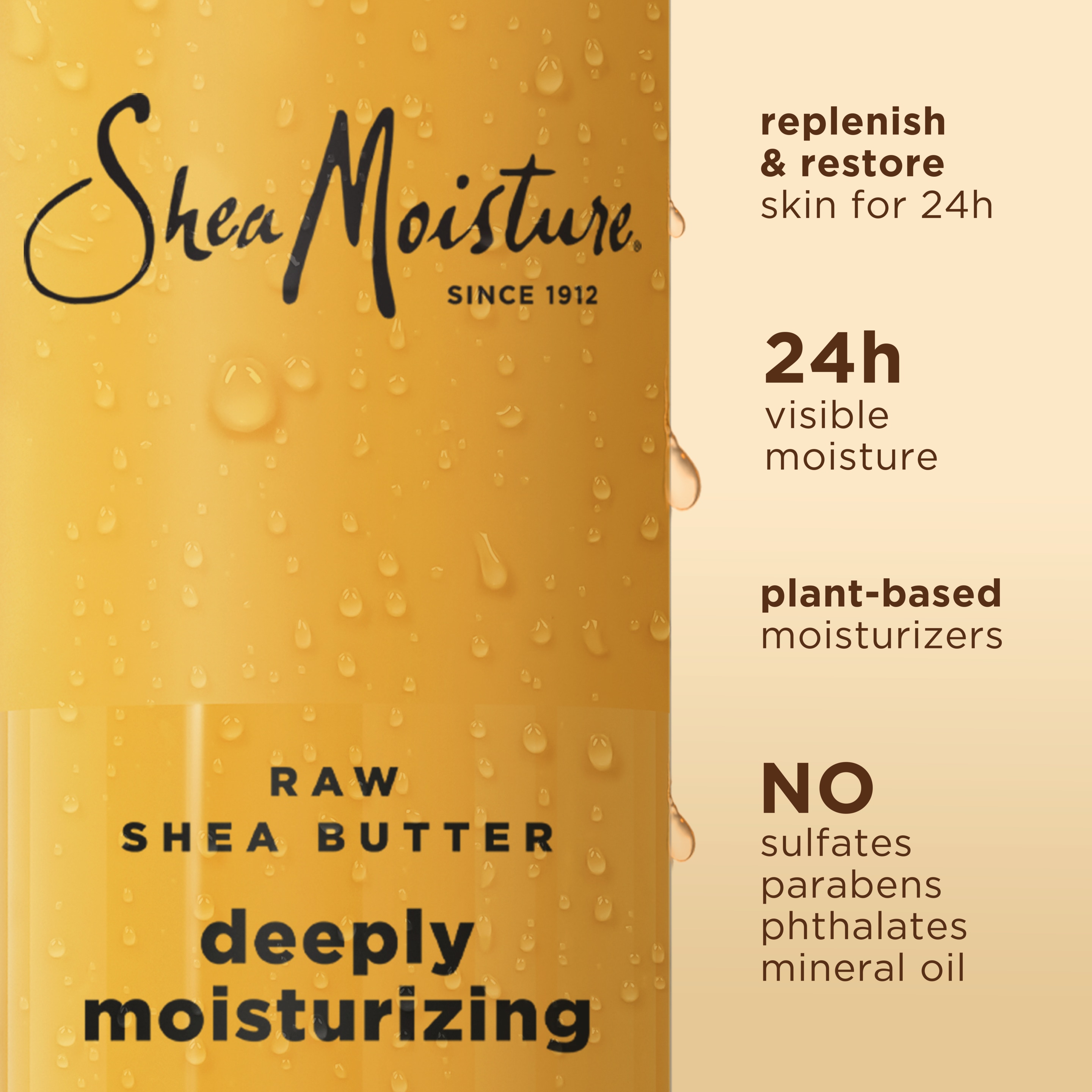 Raw Shea Butter Deeply Moisturizing Body Wash