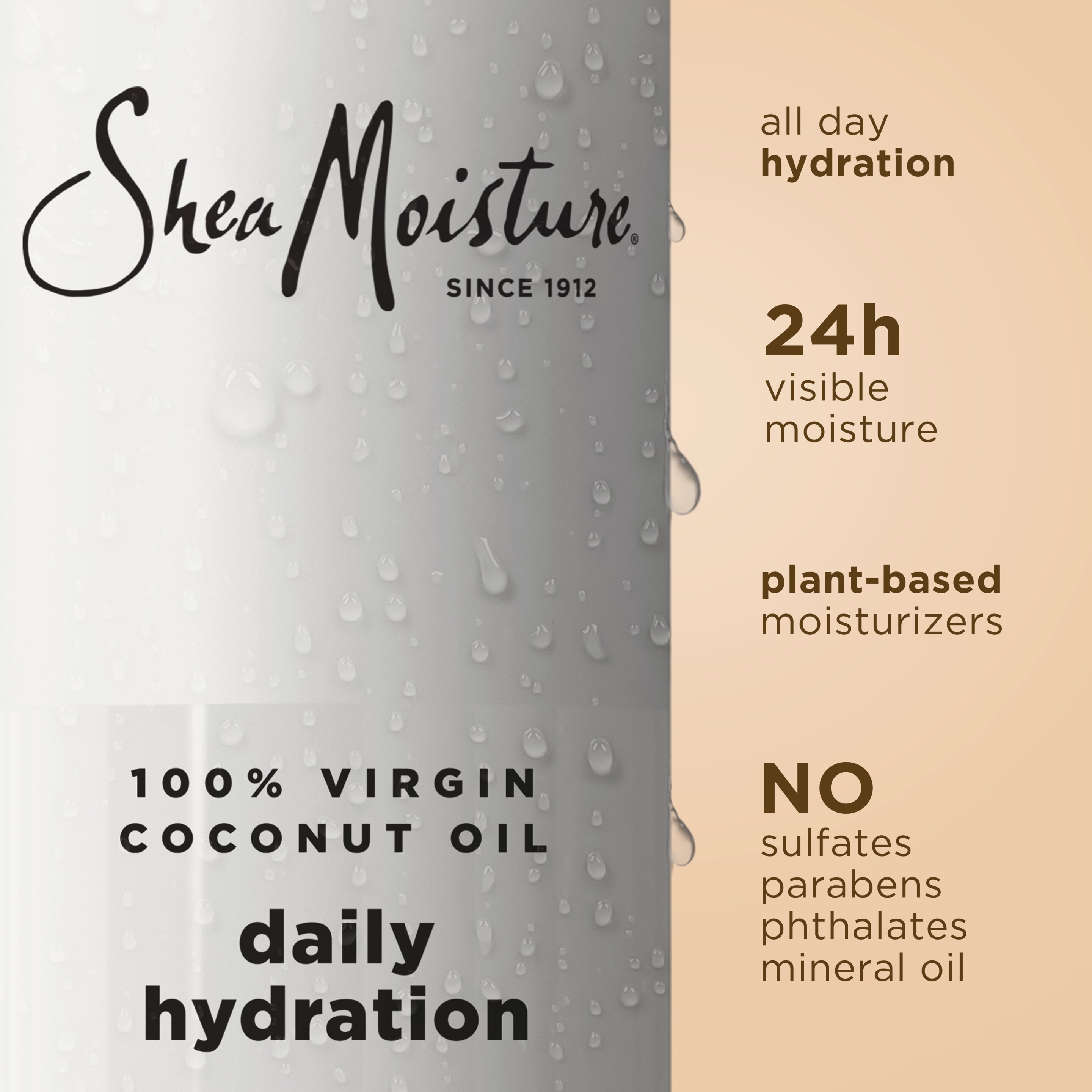 100% Virgin Coconut Oil Daily Hydration Body Wash