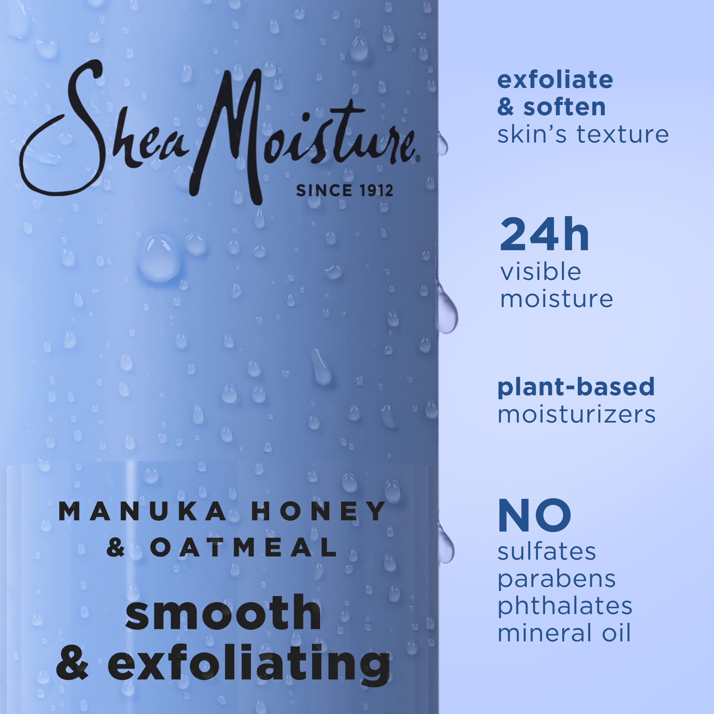 Manuka Honey & Oatmeal Smooth & Exfoliating Body Wash