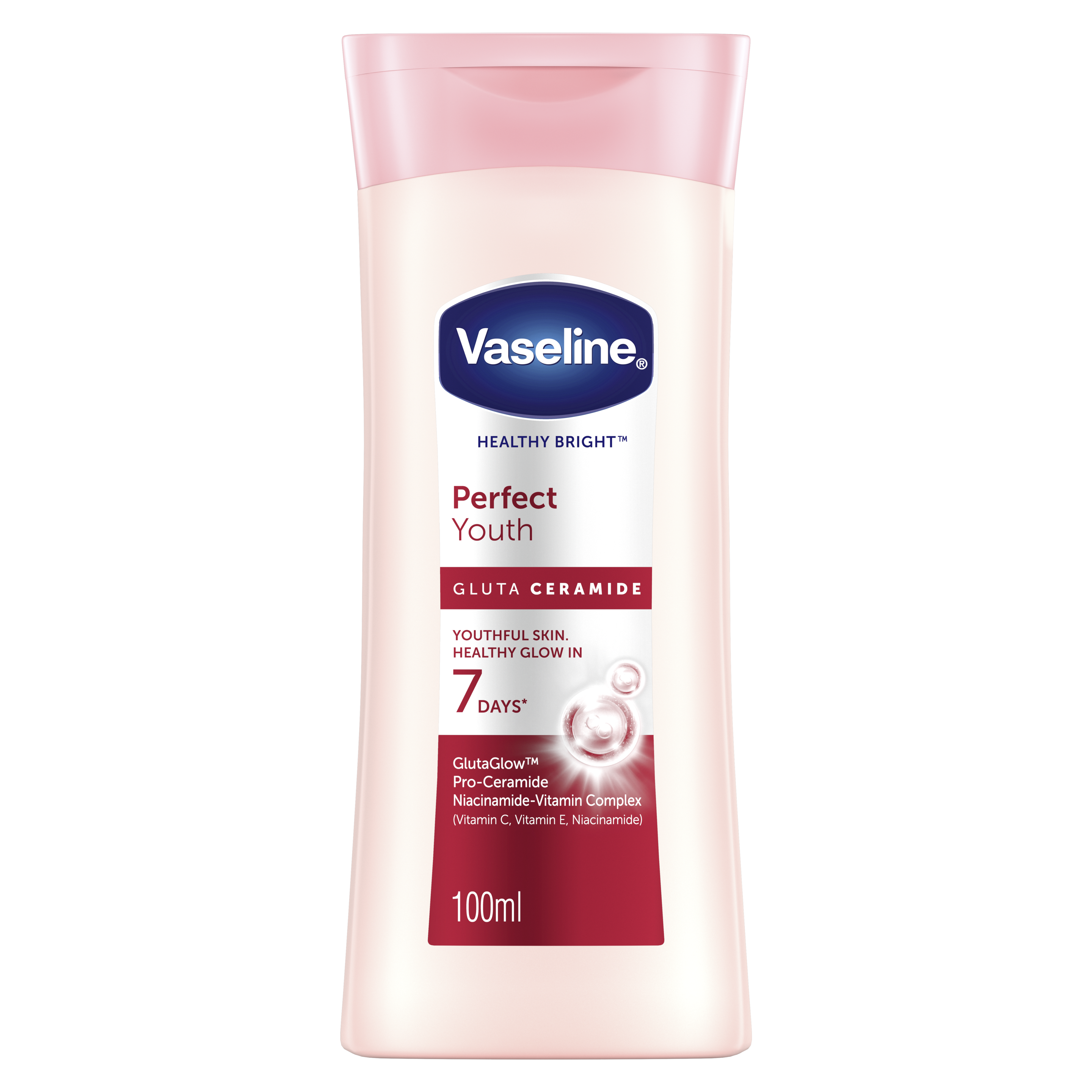 Vaseline Healthy Bright Perfect Youth 100ml FOP Pack