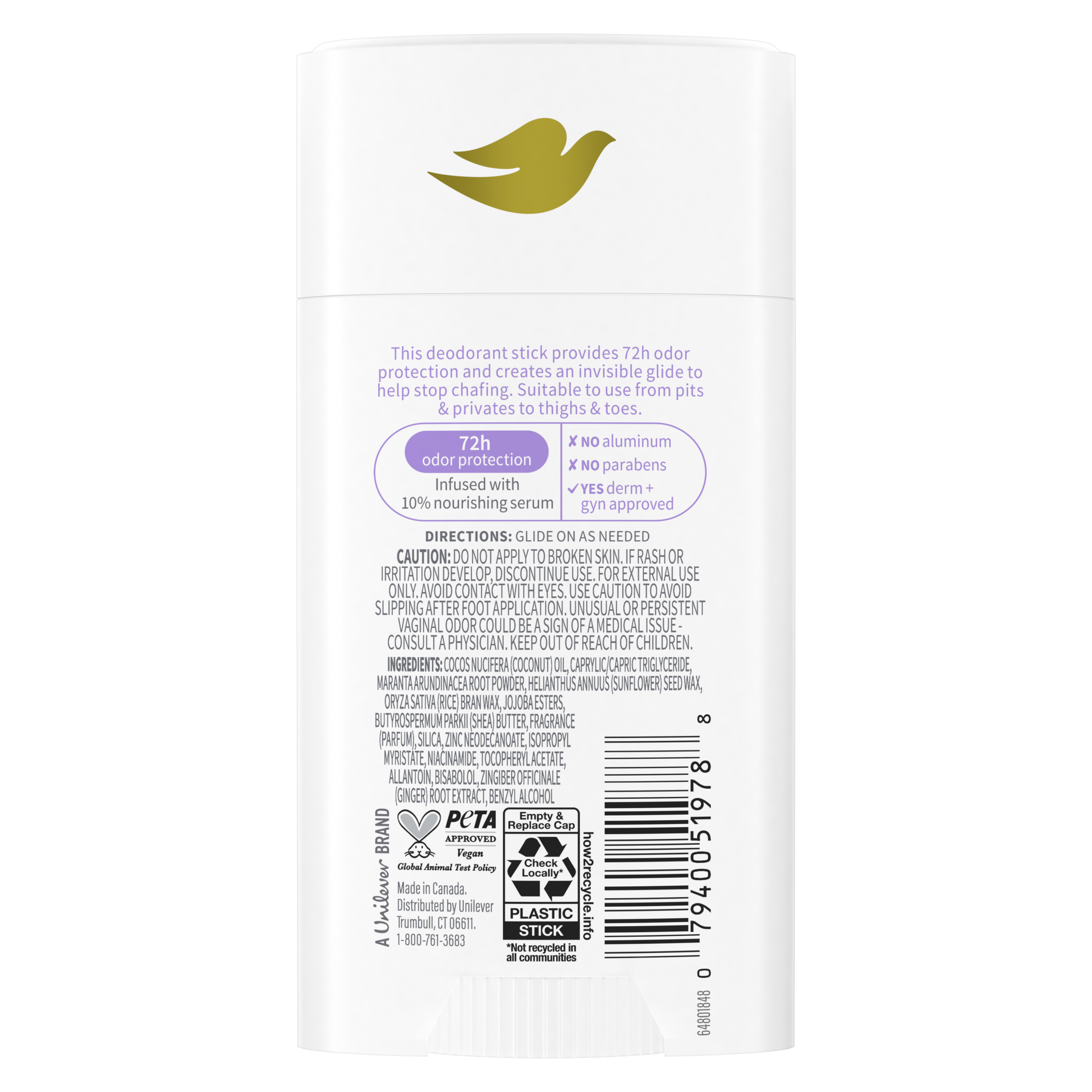Coconut & Vanilla Anti-Chafe Stick