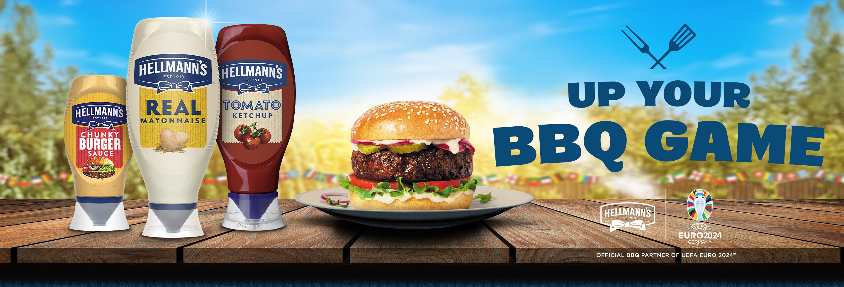 Up your bbq game with Hellmann's