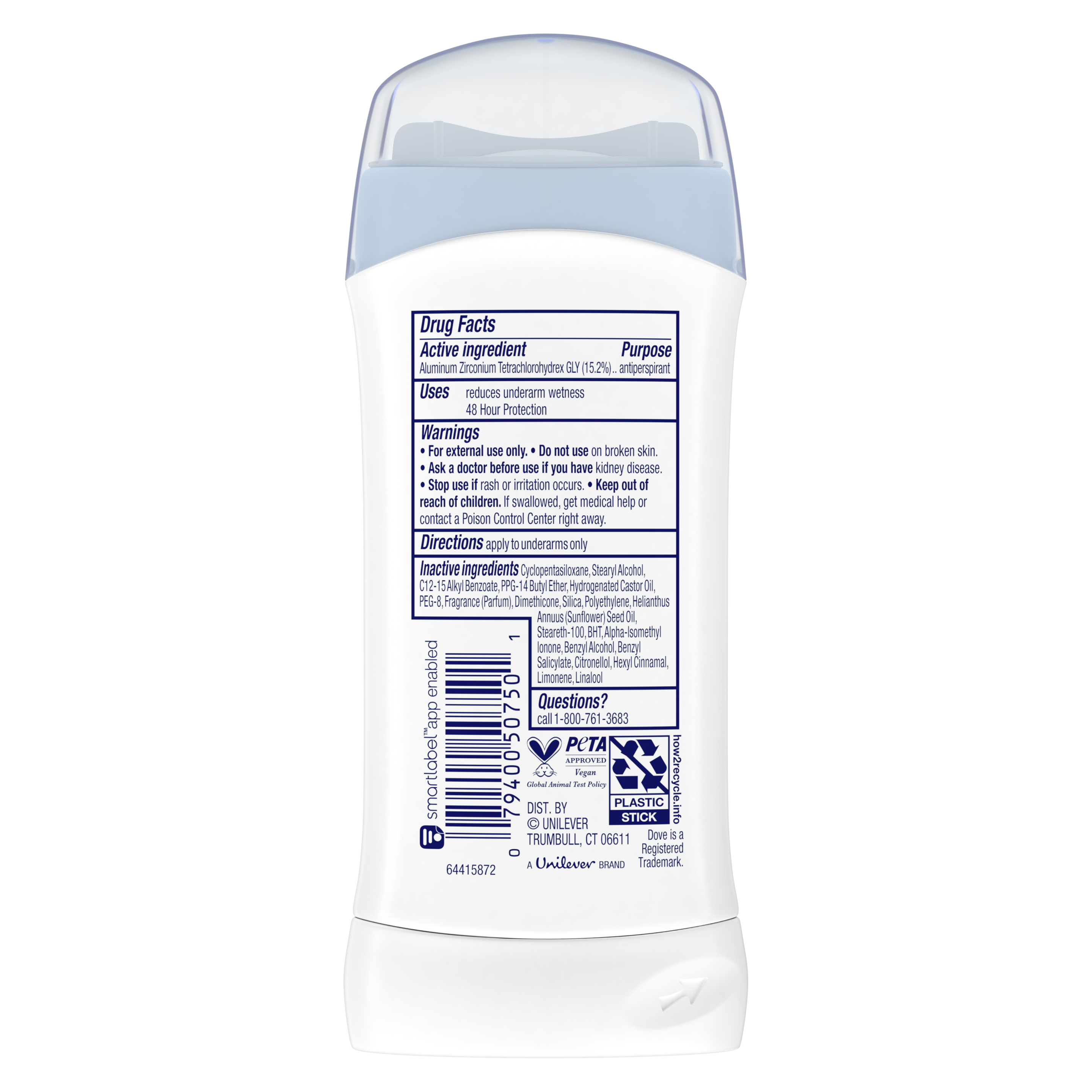 Invisible Solid Antiperspirant, Fresh