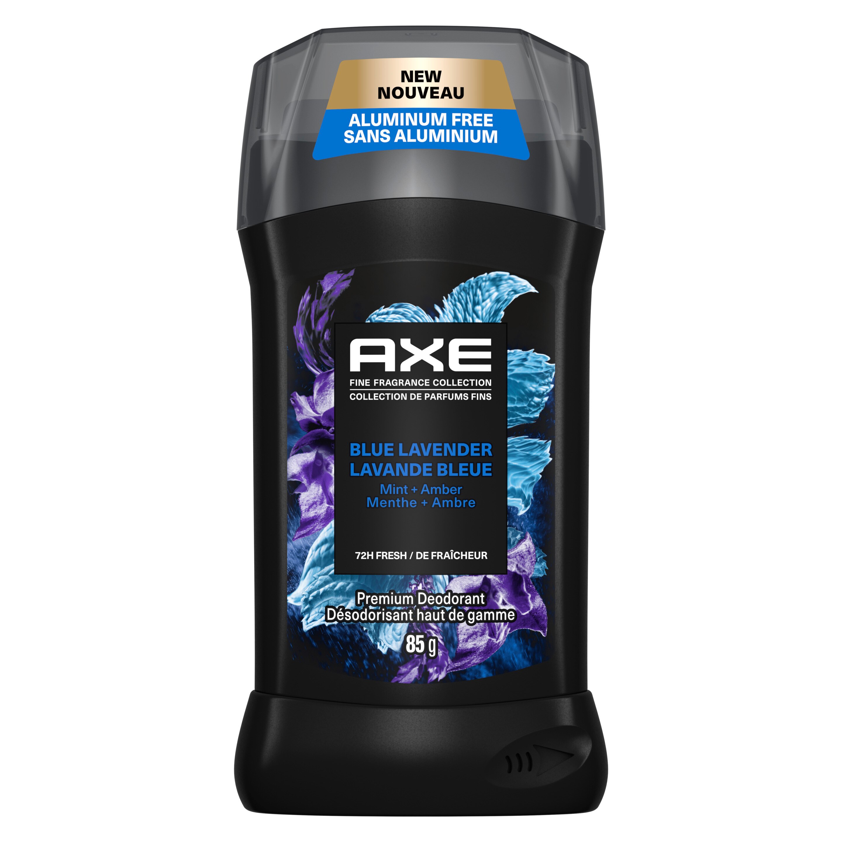 AXE デオドラントスティック BLUE LAVENDER 85g Axe Fine Fragrance Collection Men's Deodorant Stick, Blue