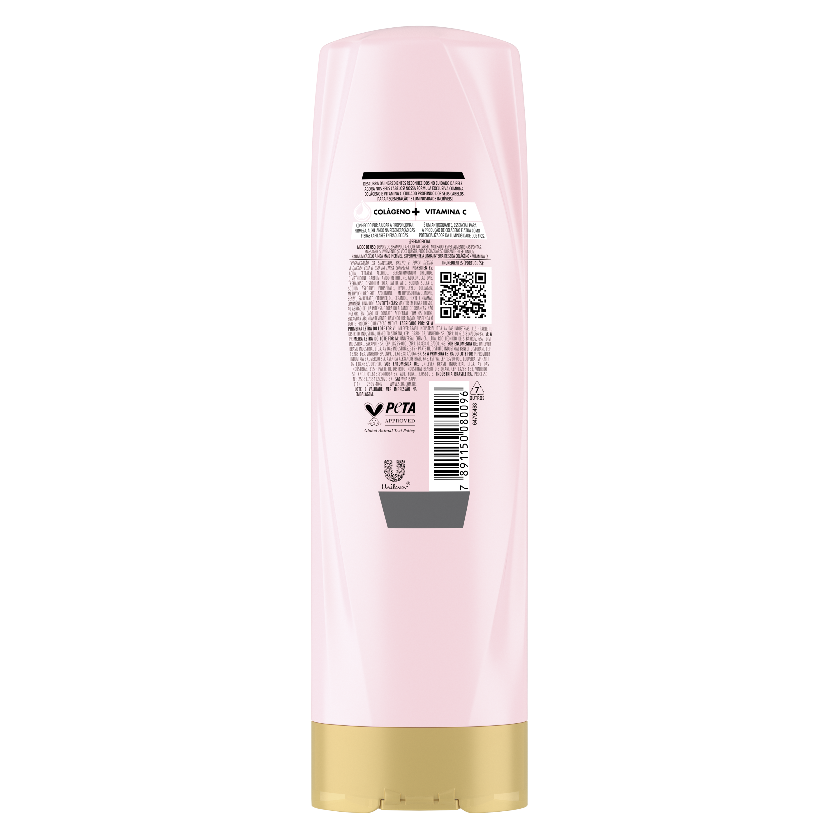 Condicionador Seda by Niina Colágeno + Vitamina C