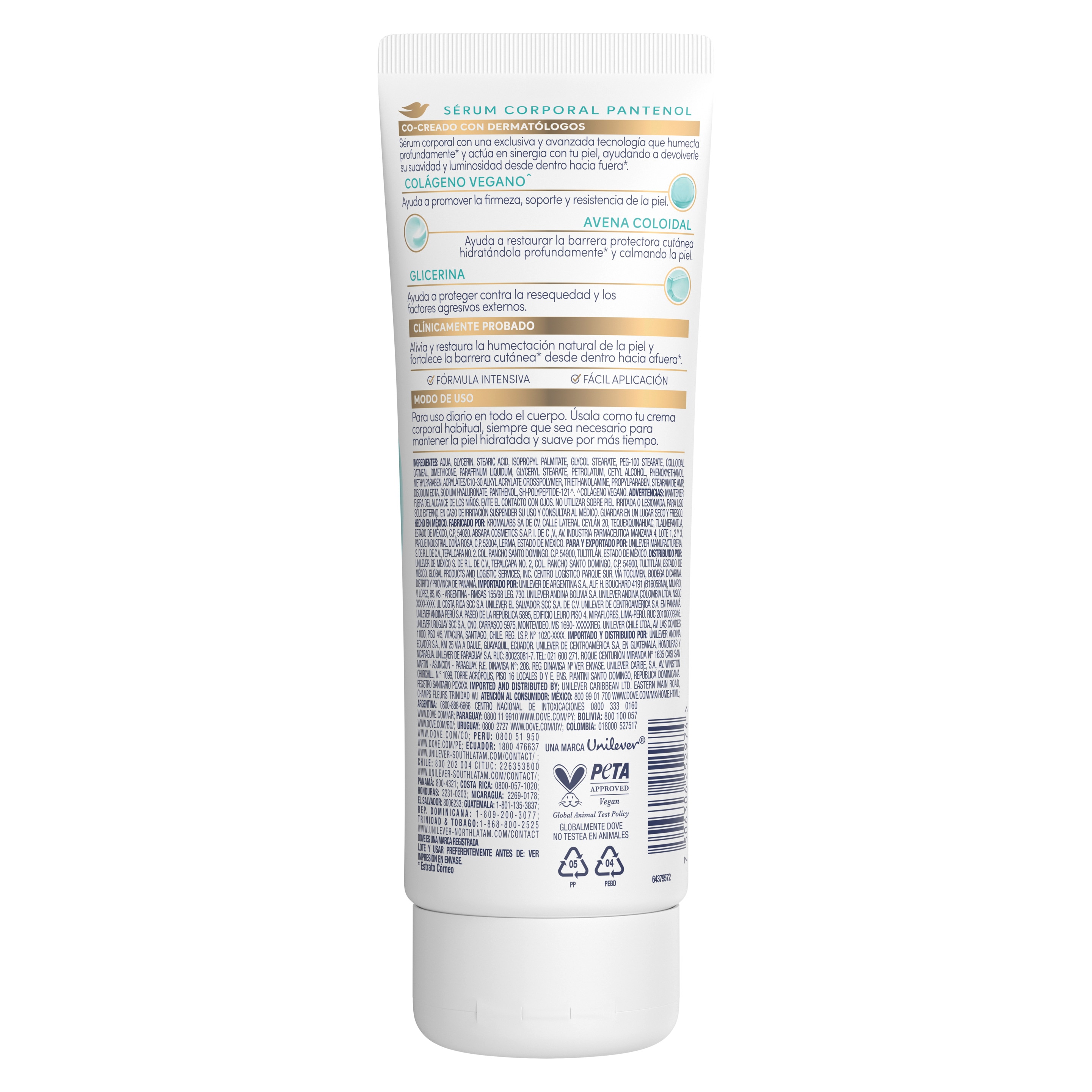 Sérum Corporal Pantenol