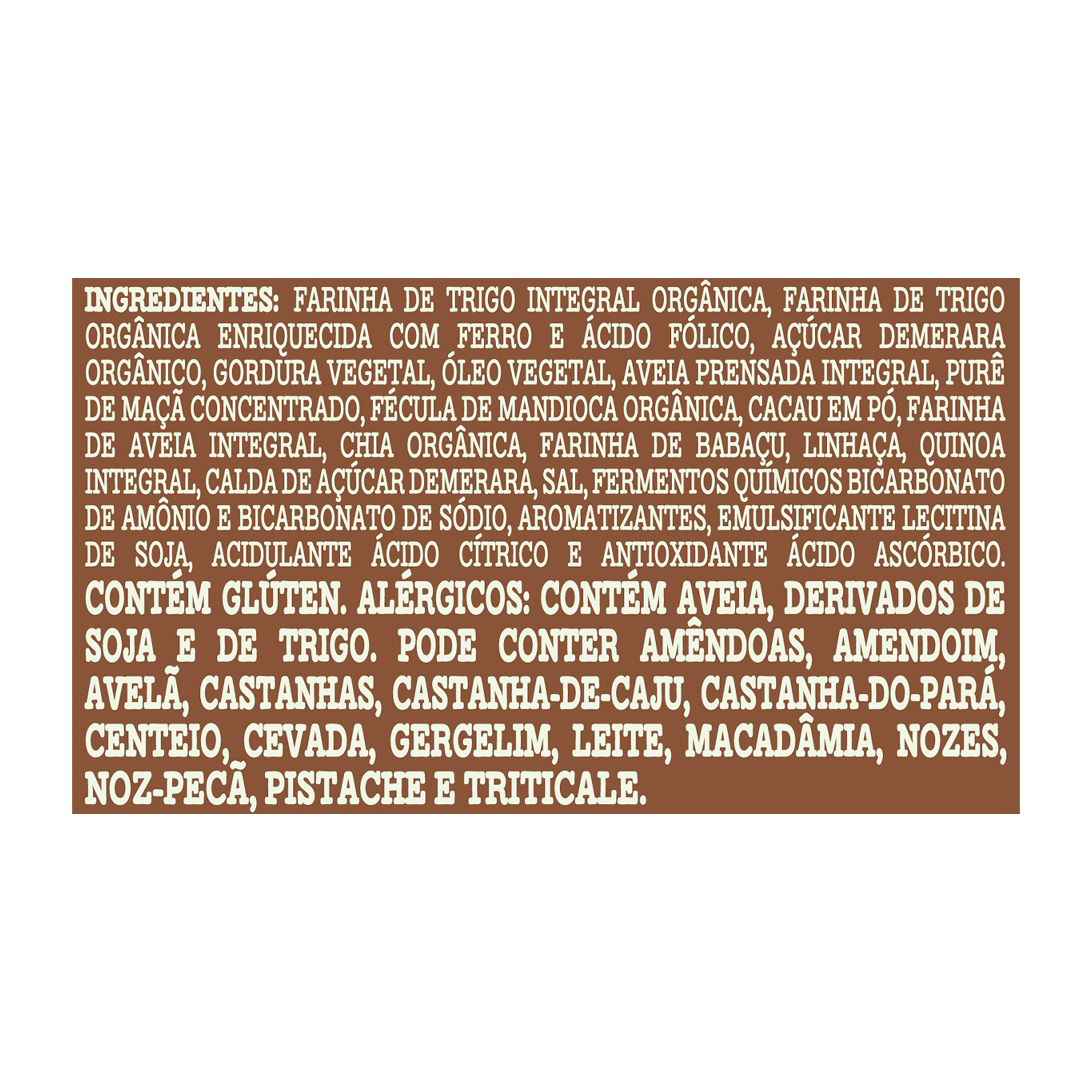 Zooreta Biscoito Cacau Orgânico