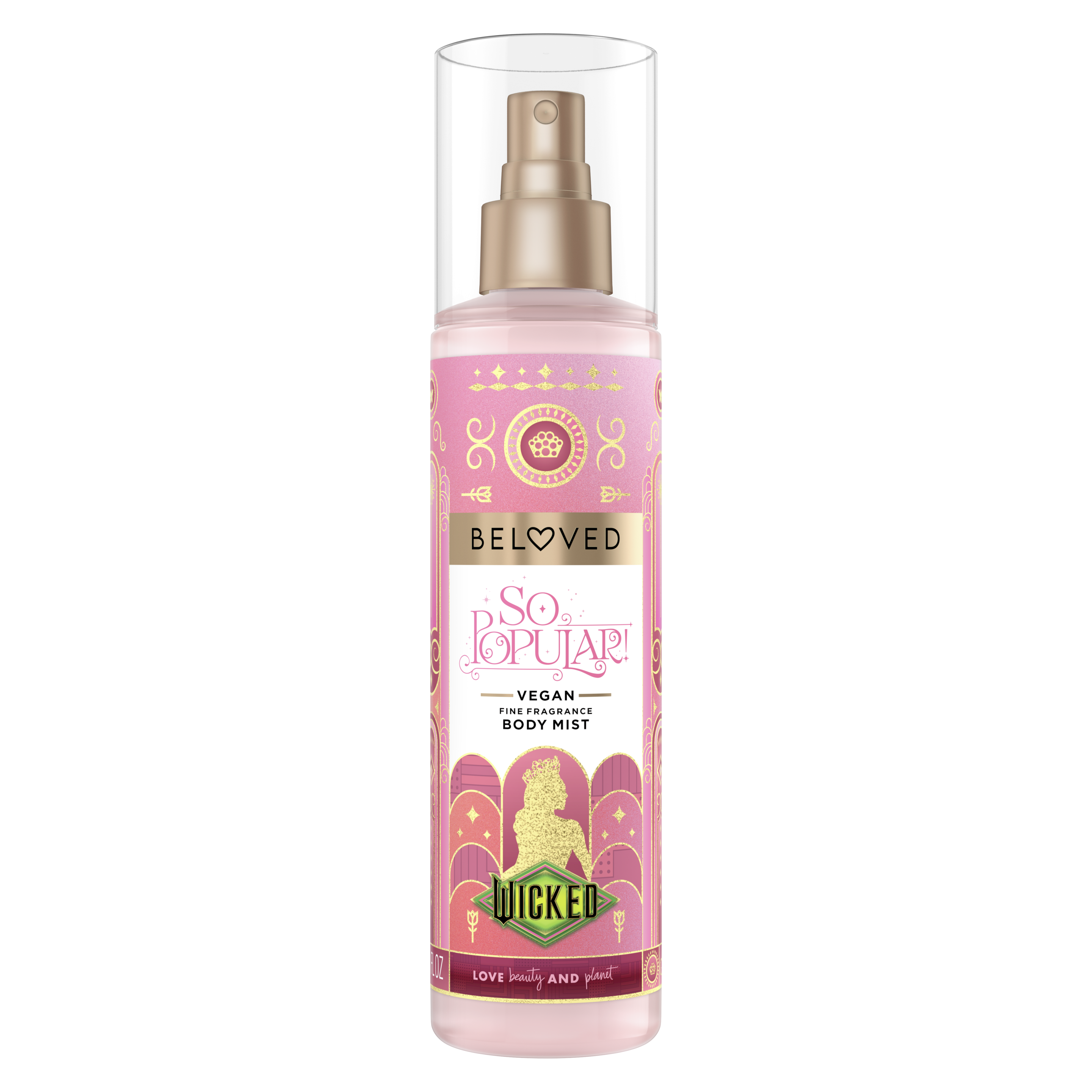 Front of body mist Beloved So Popular body mist