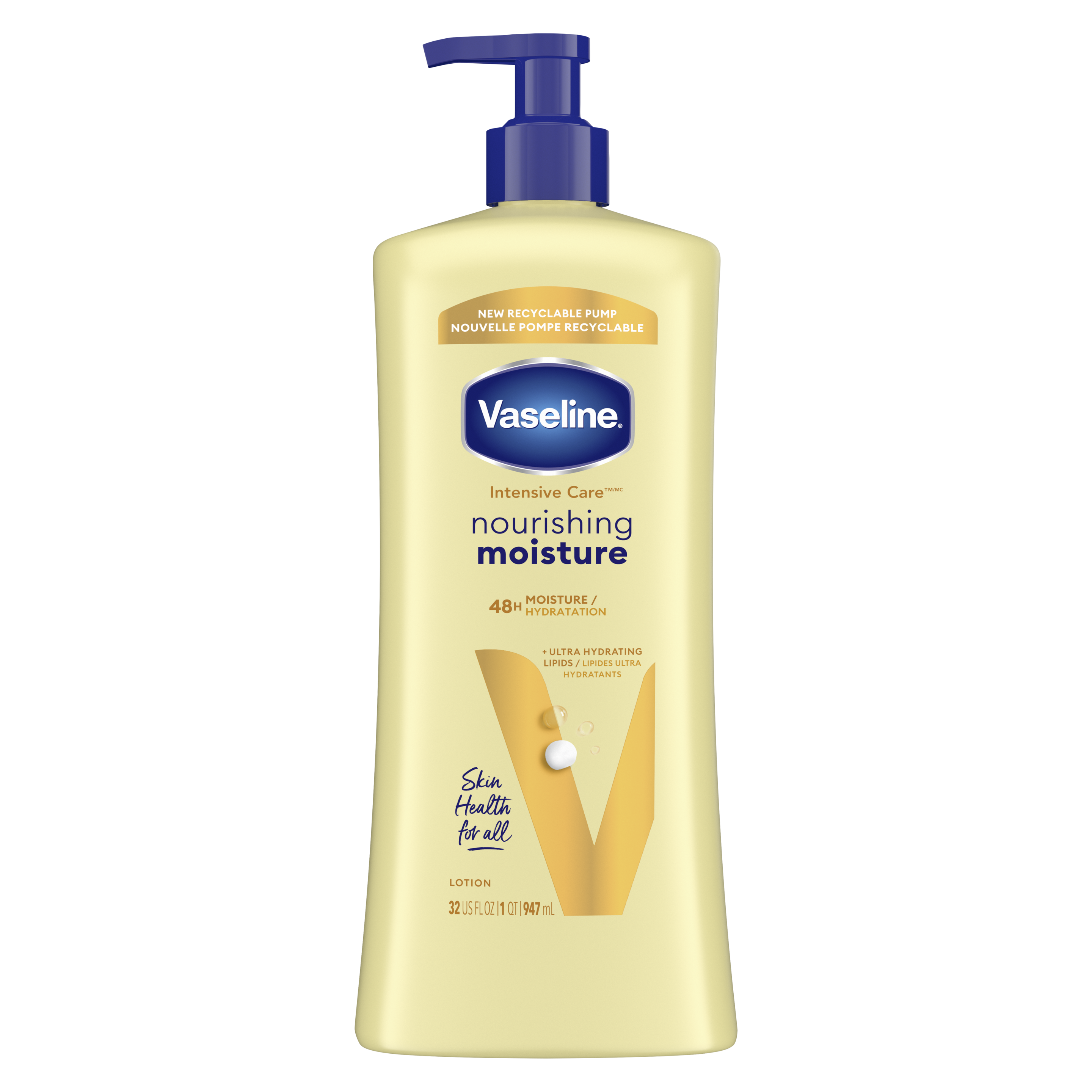 Vaseline® Intensive Care™ Nourishing Moisture Lotion front of pack