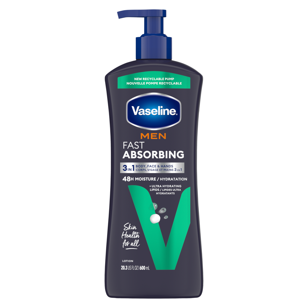 Men Fast Absorbing Lotion by Vaseline
