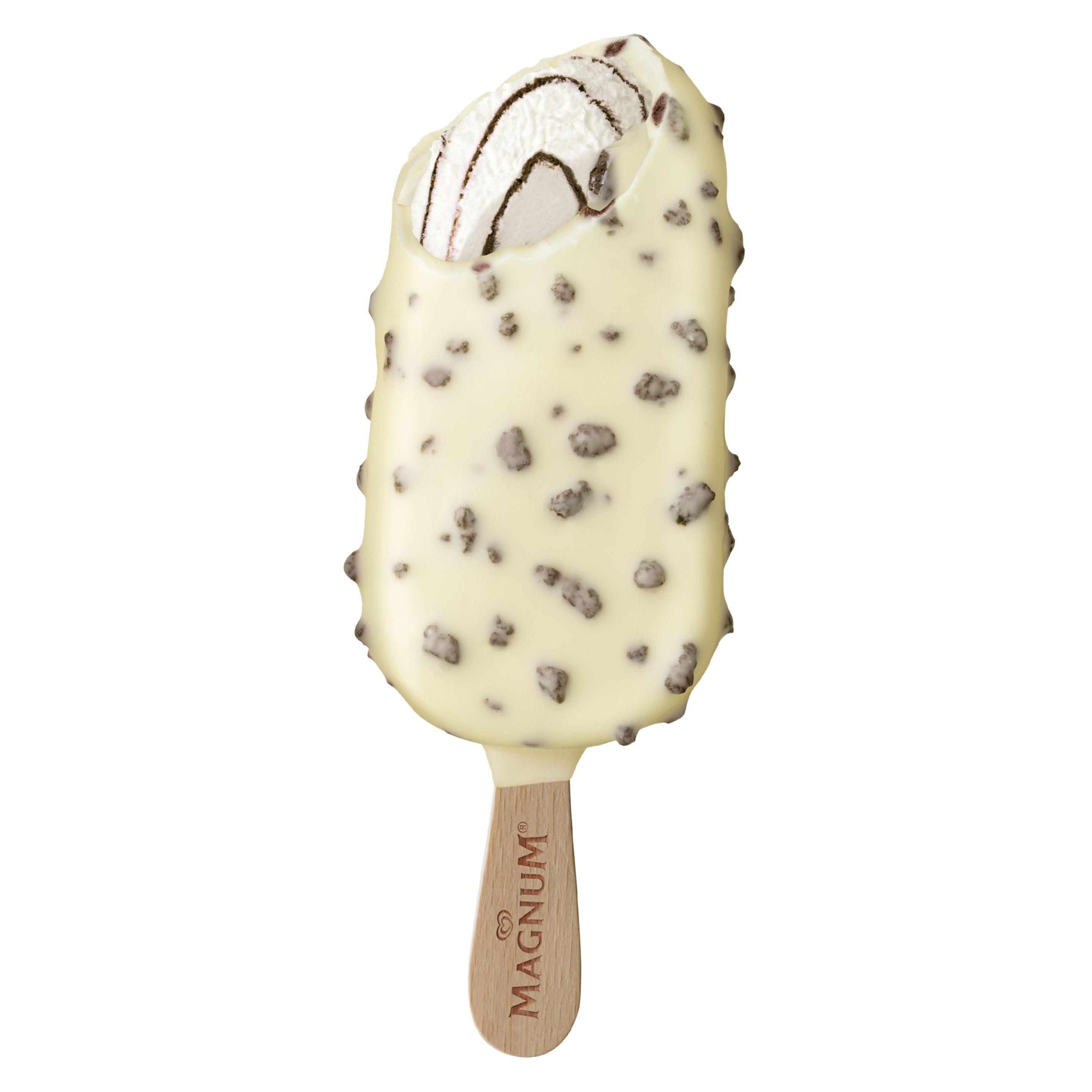 Magnum Bâtonnet Chocolat Blanc & Cookies