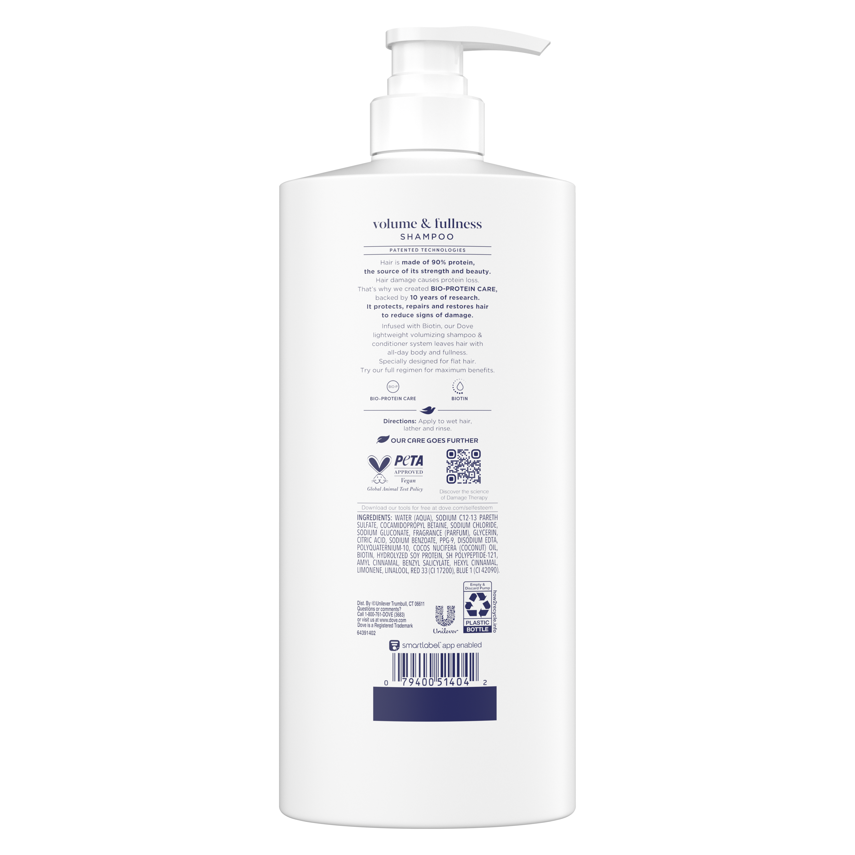 Dove Damage Therapy Volume & Fullness Shampoo