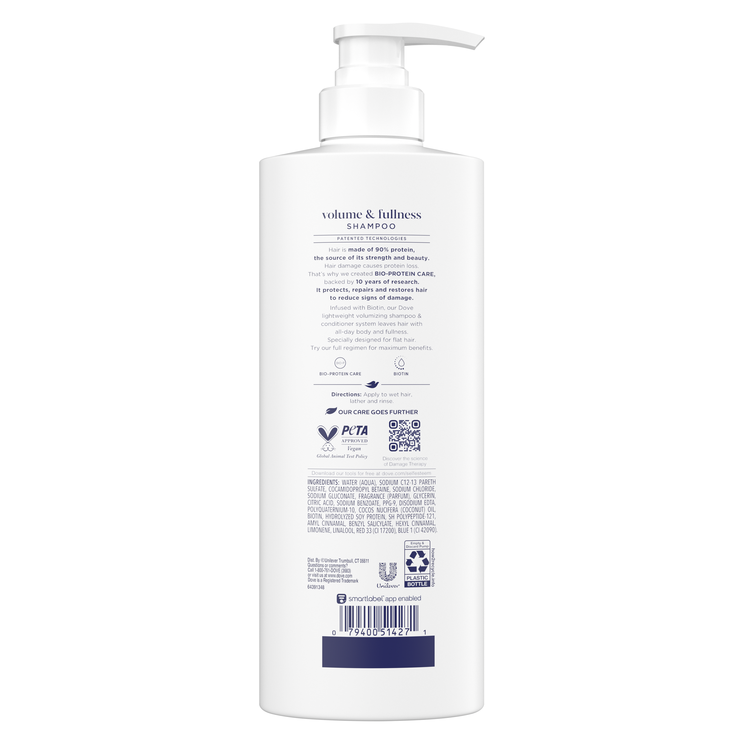 Dove Damage Therapy Volume & Fullness Shampoo