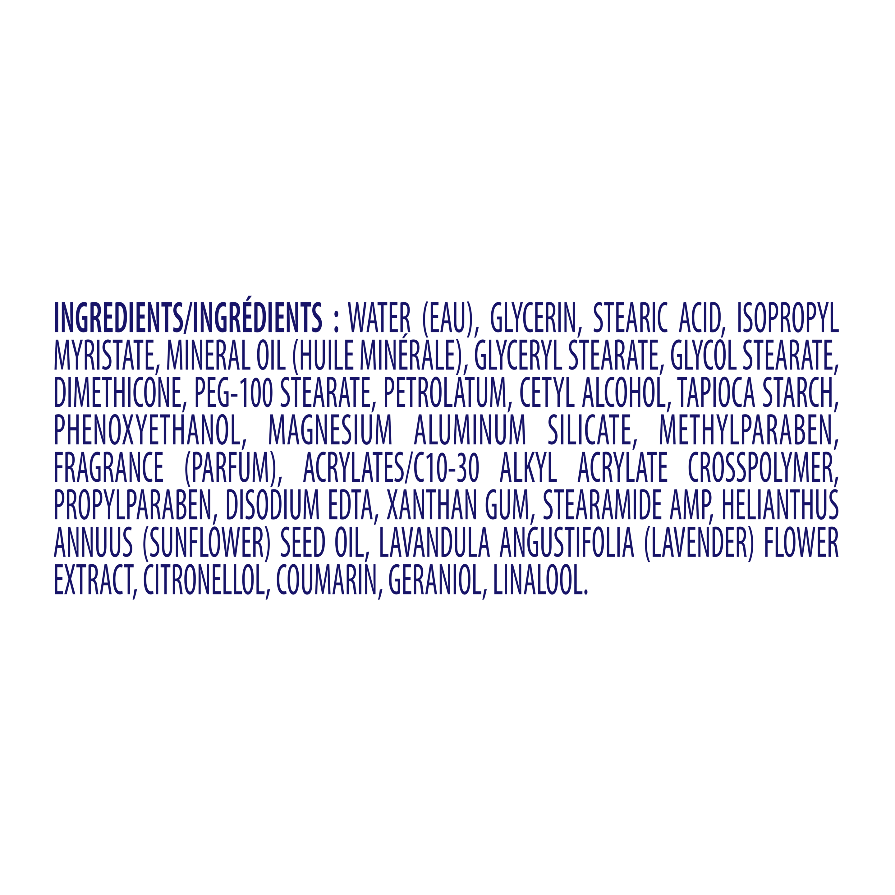 Vaseline Calm Healing Lotion bottle against product texture in background