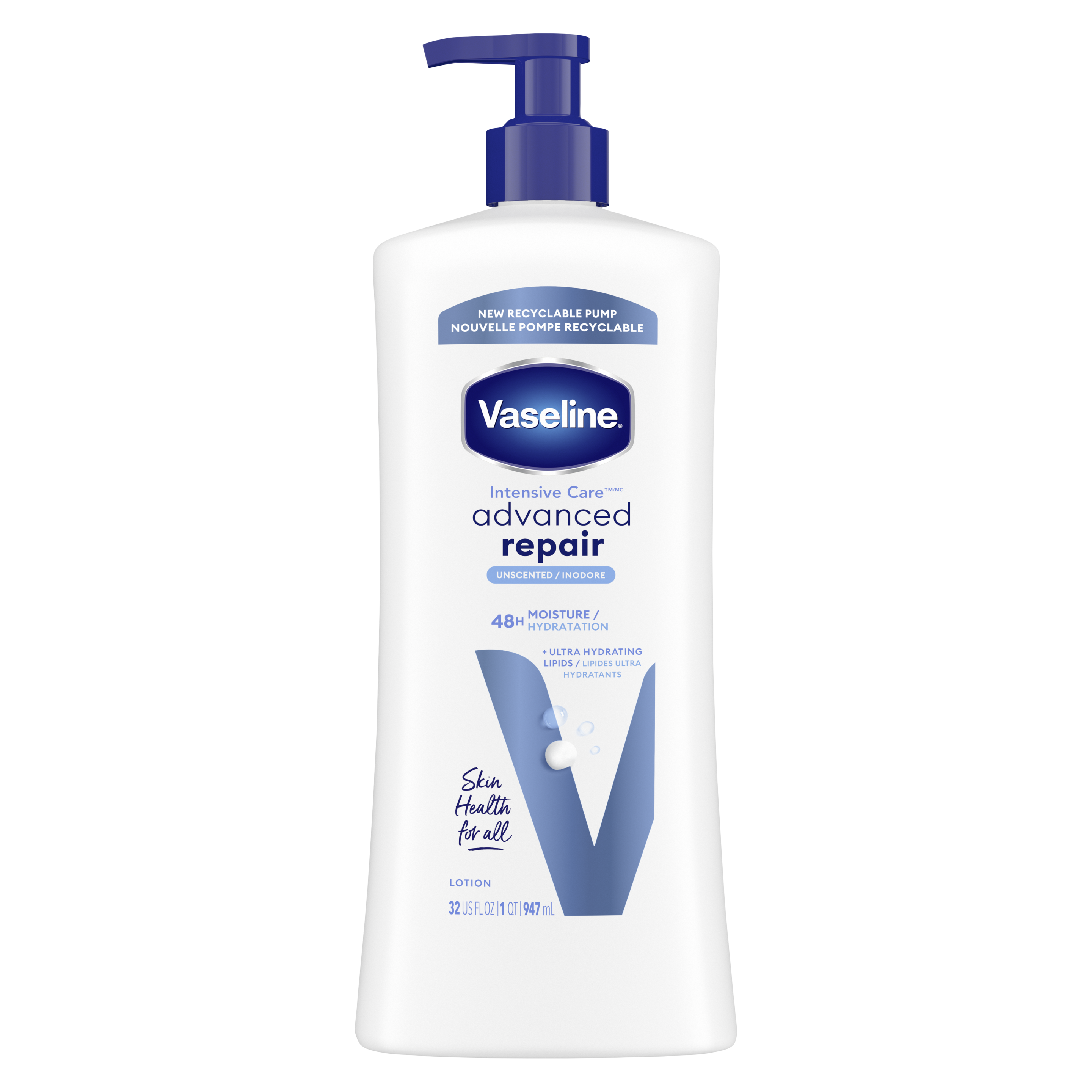 Vaseline® Intensive Care™ Advanced Repair Unscented Lotion  front of pack