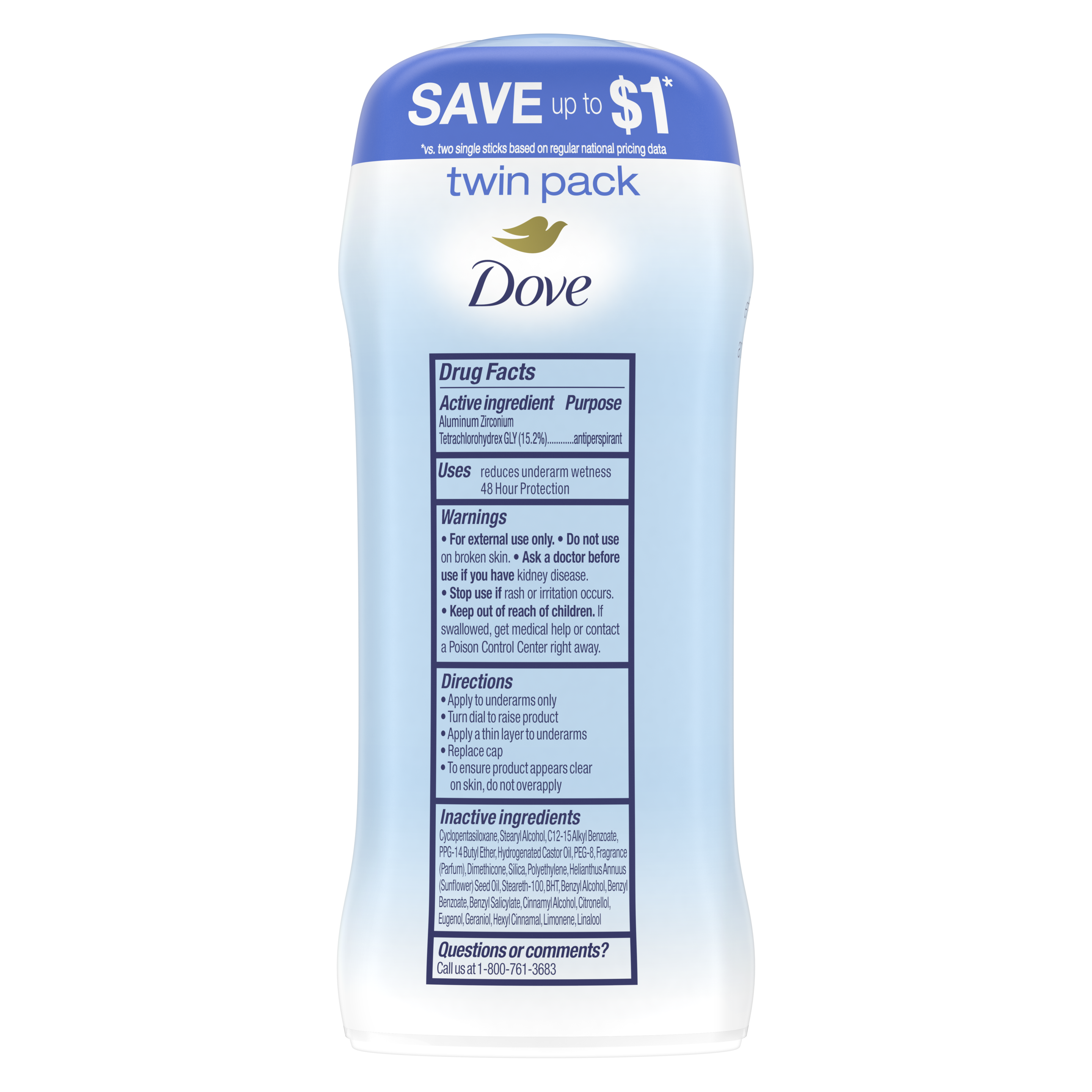 Invisible Solid Antiperspirant, Original Clean