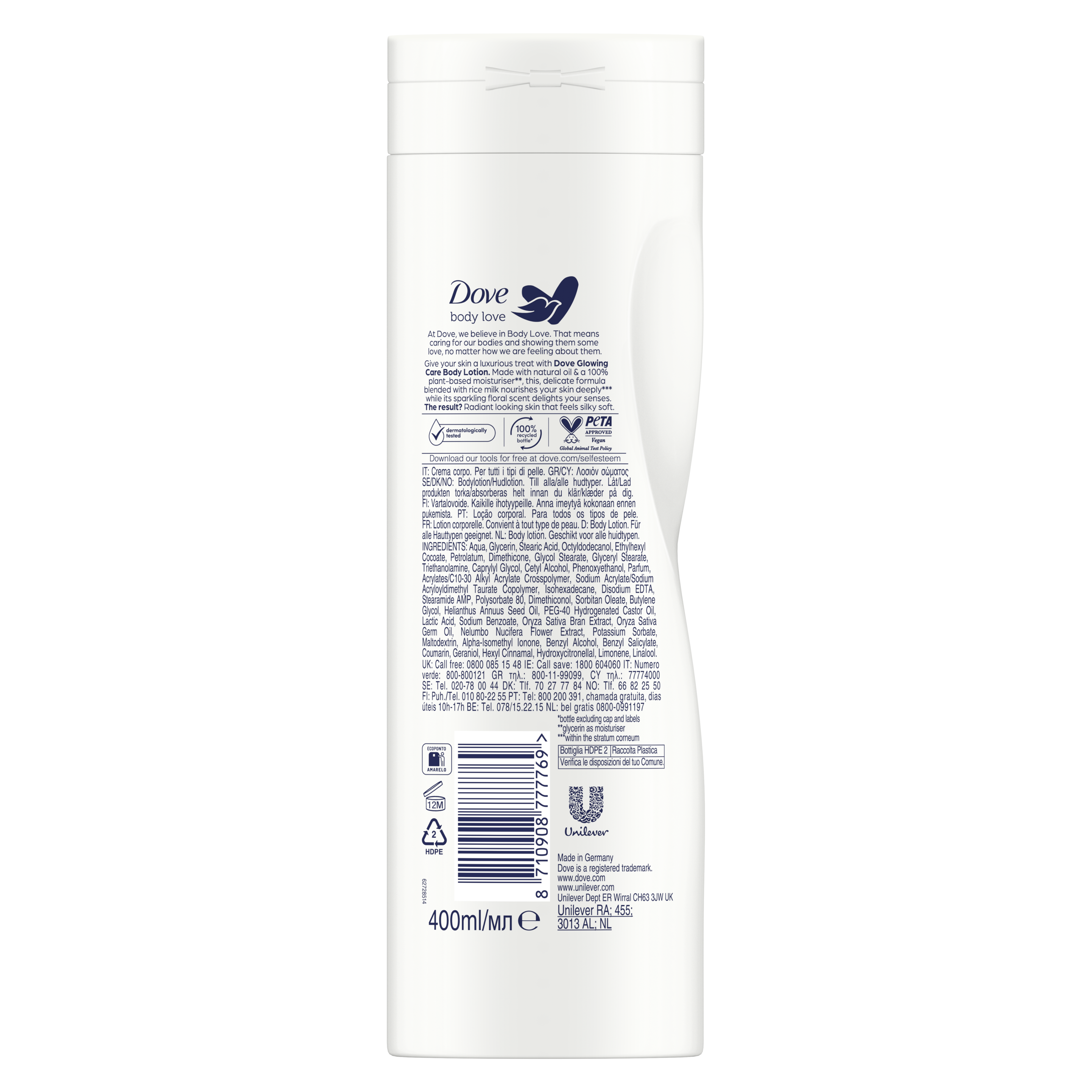 Loção Corporal Flor de Lótus Body Love
