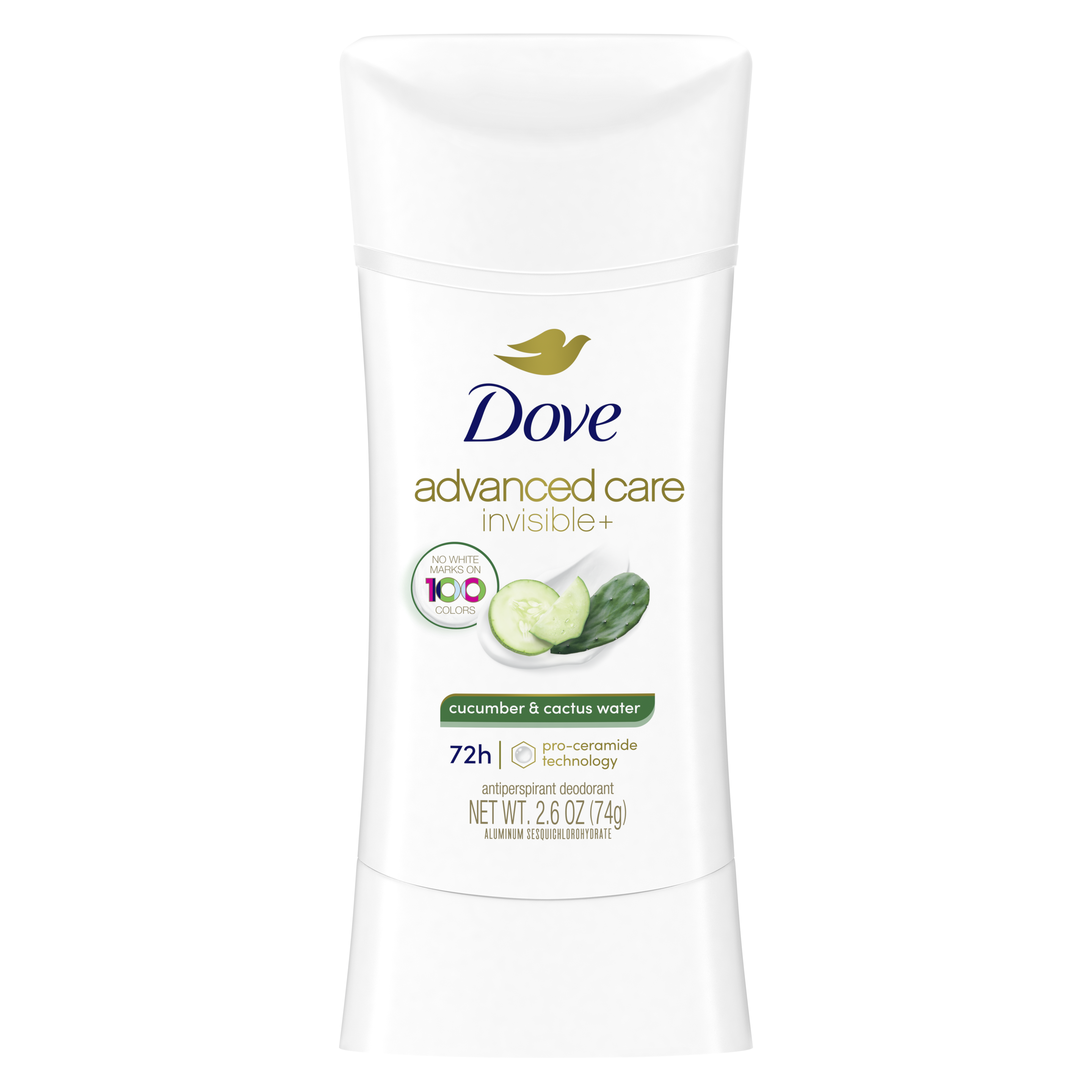 Advanced Care Invisible Cucumber & Cactus Water Antiperspirant Stick