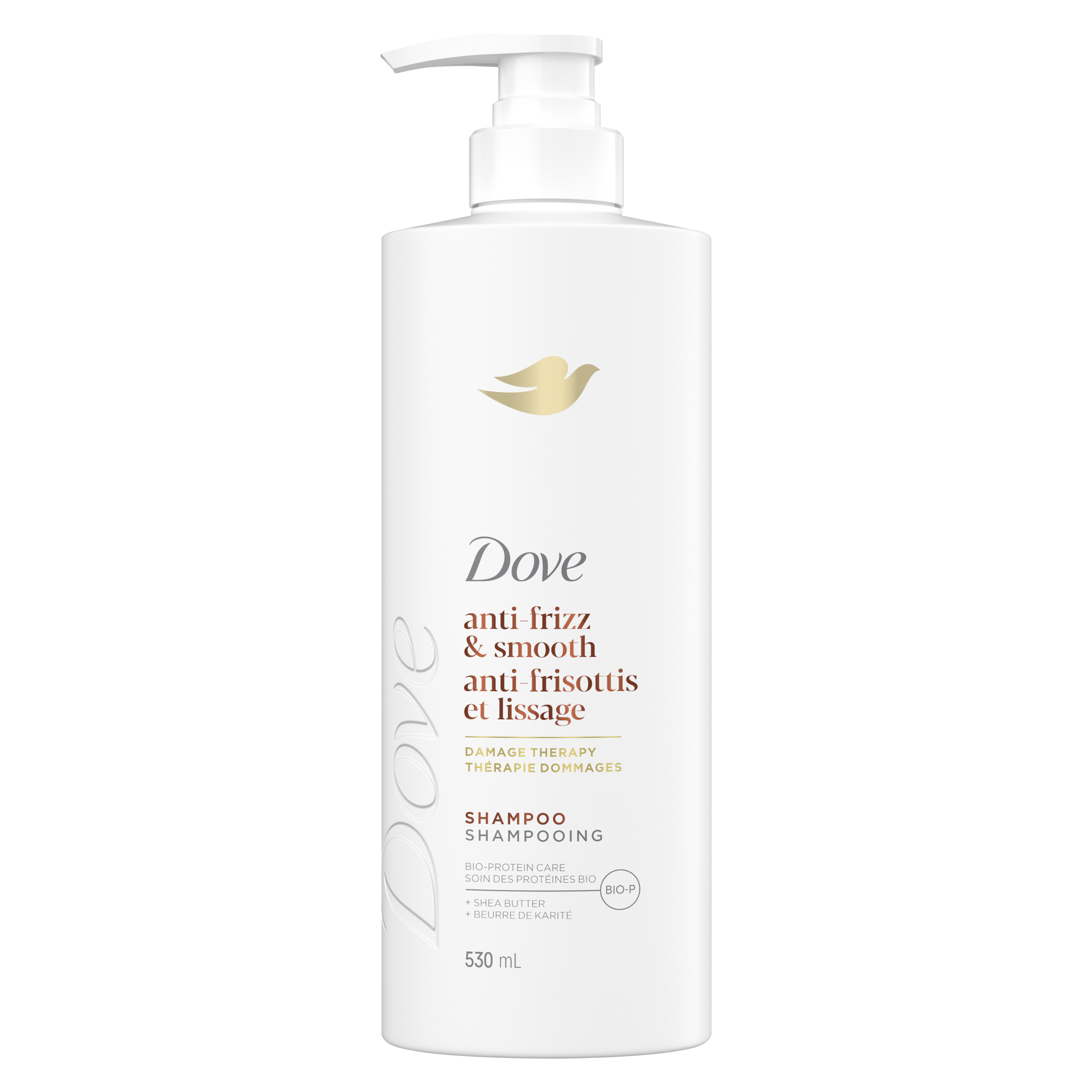 Dove Damage Therapy Anti-Frizz & Smooth Shampoo 530 ml
