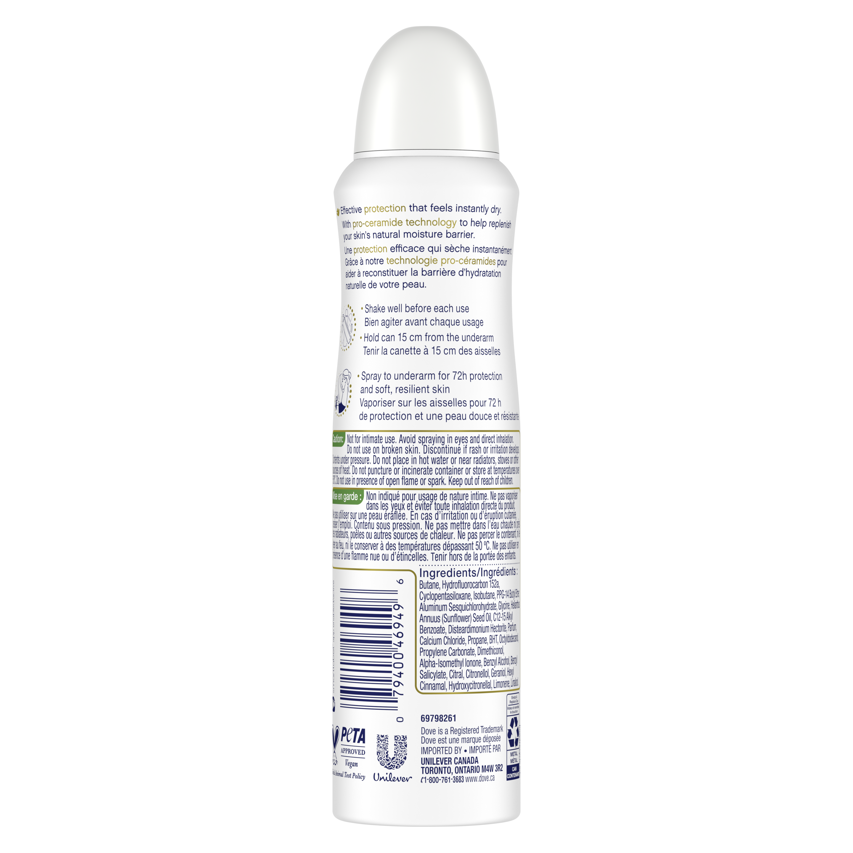 Advanced Care Antiperspirant Dry Spray Waterlily & Cherry Blossom Scent