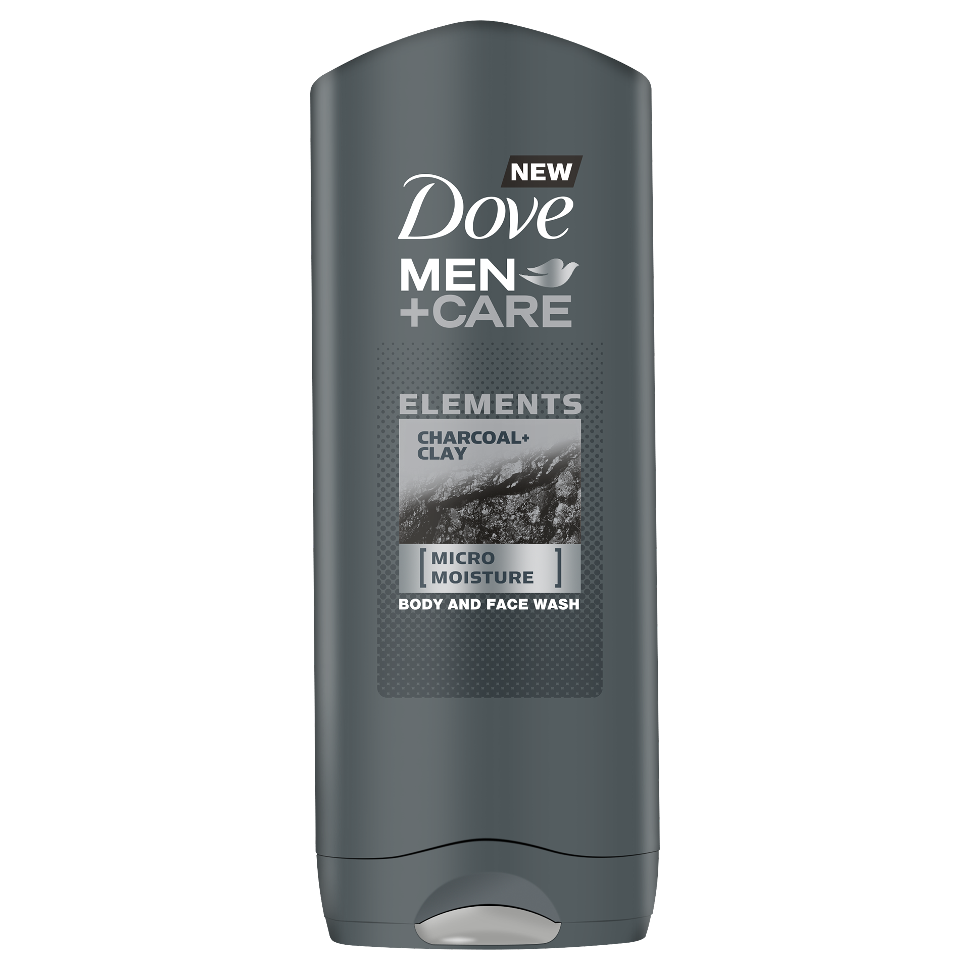 Gel de duș pentru corp și față Men+Care Charcoal & Clay