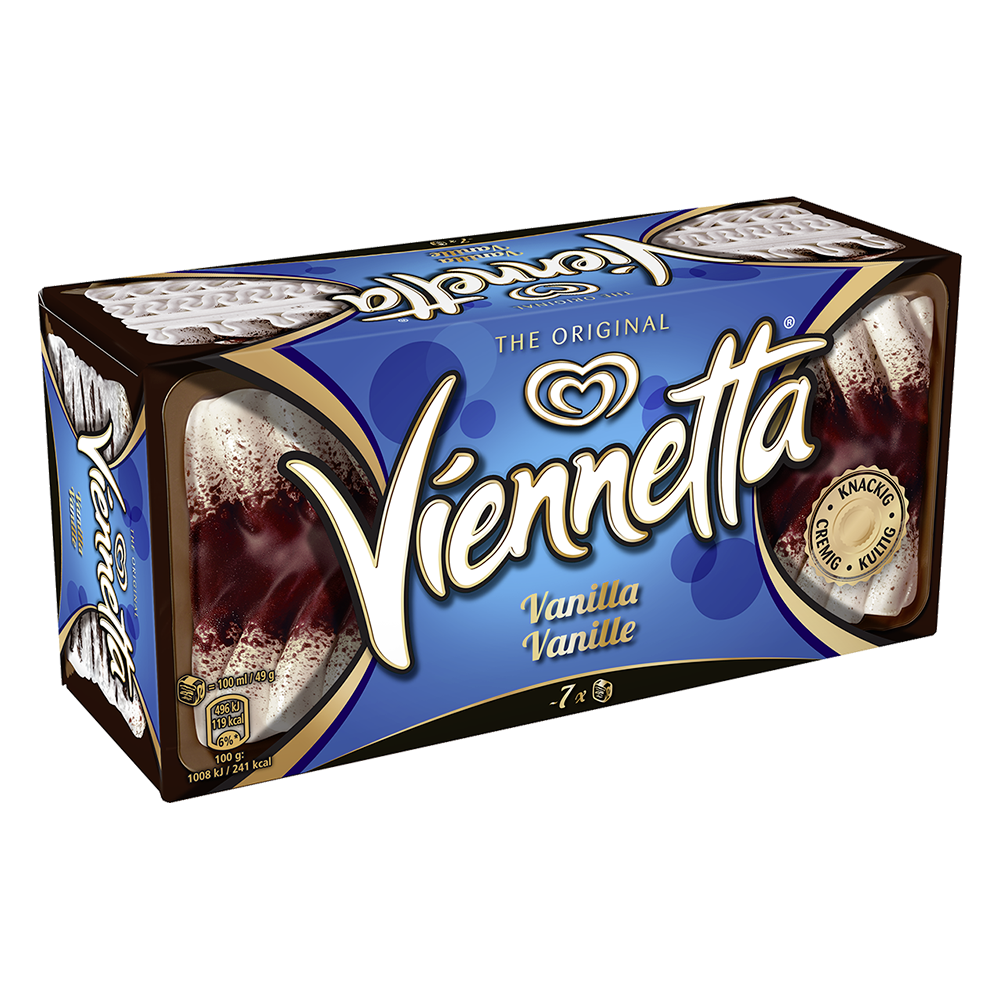 Viennetta Vanilla 650 ml packshot