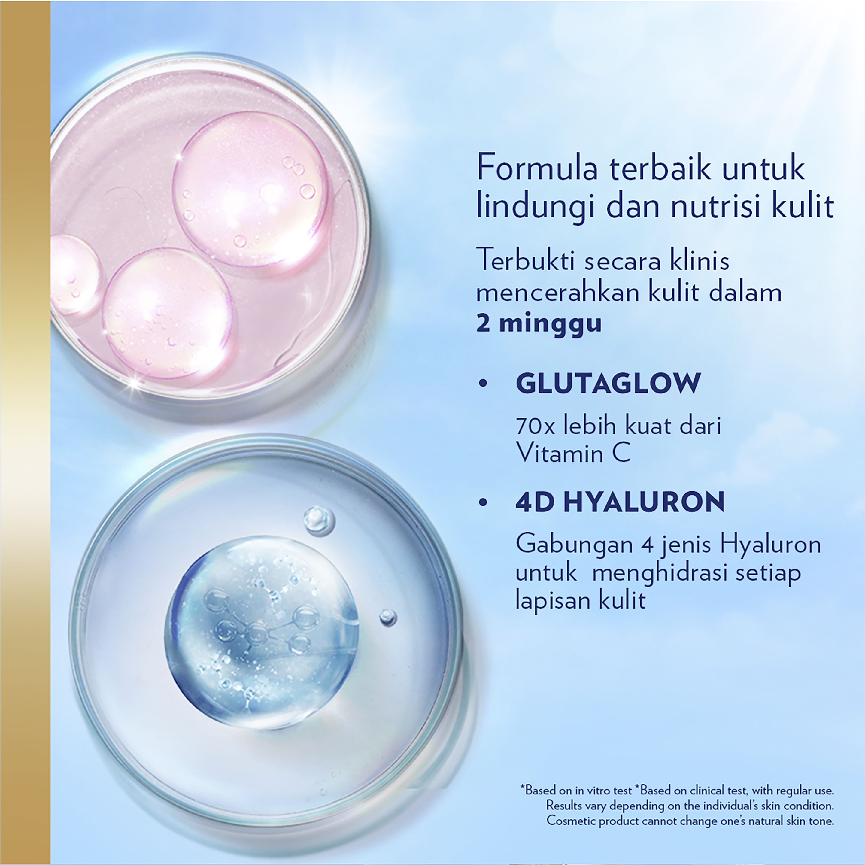 VASELINE HEALTHY BRIGHT GLUTA-HYA SERUM BURST LOTION SPF50 PA+++