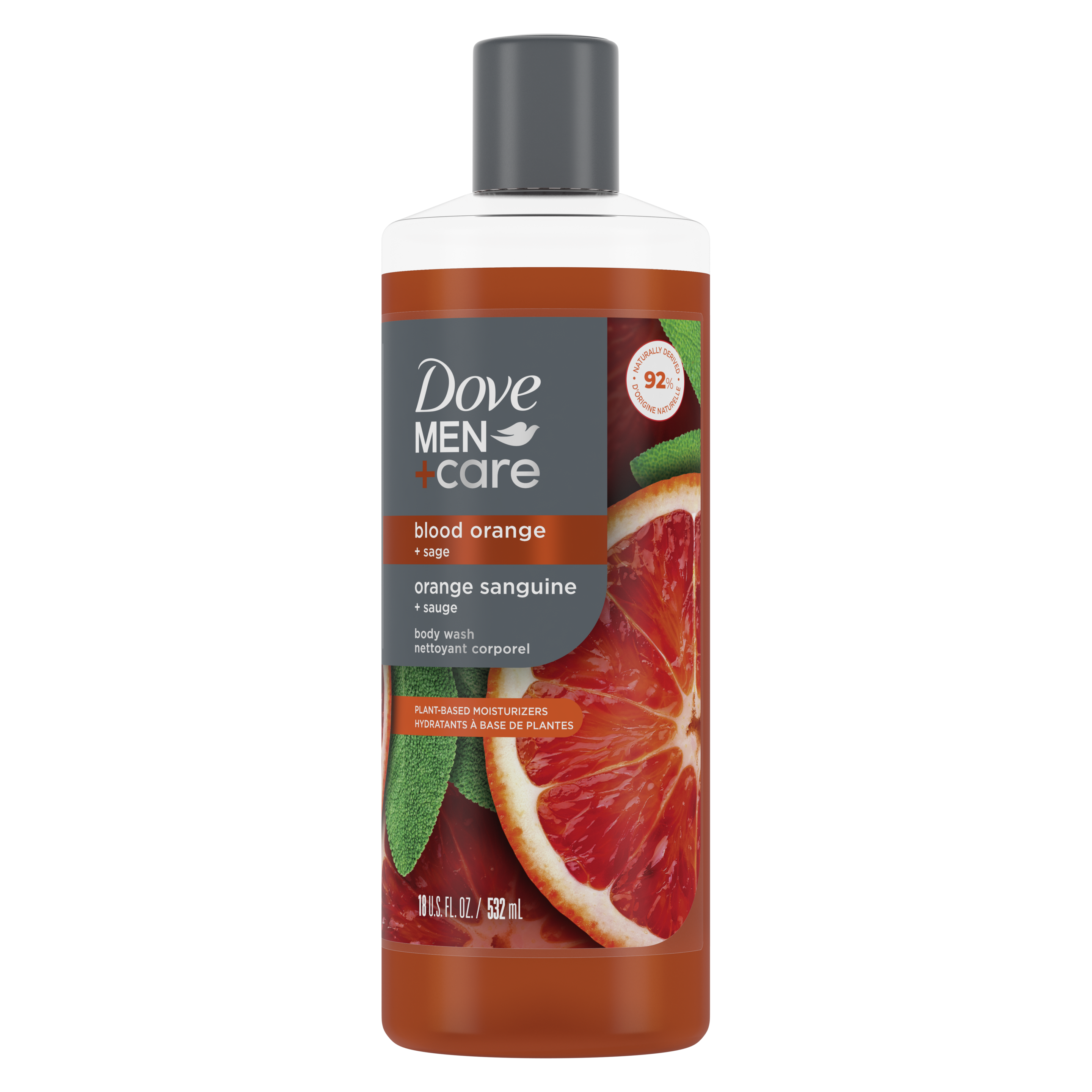 Men+Care Blood Orange + Sage Body Wash