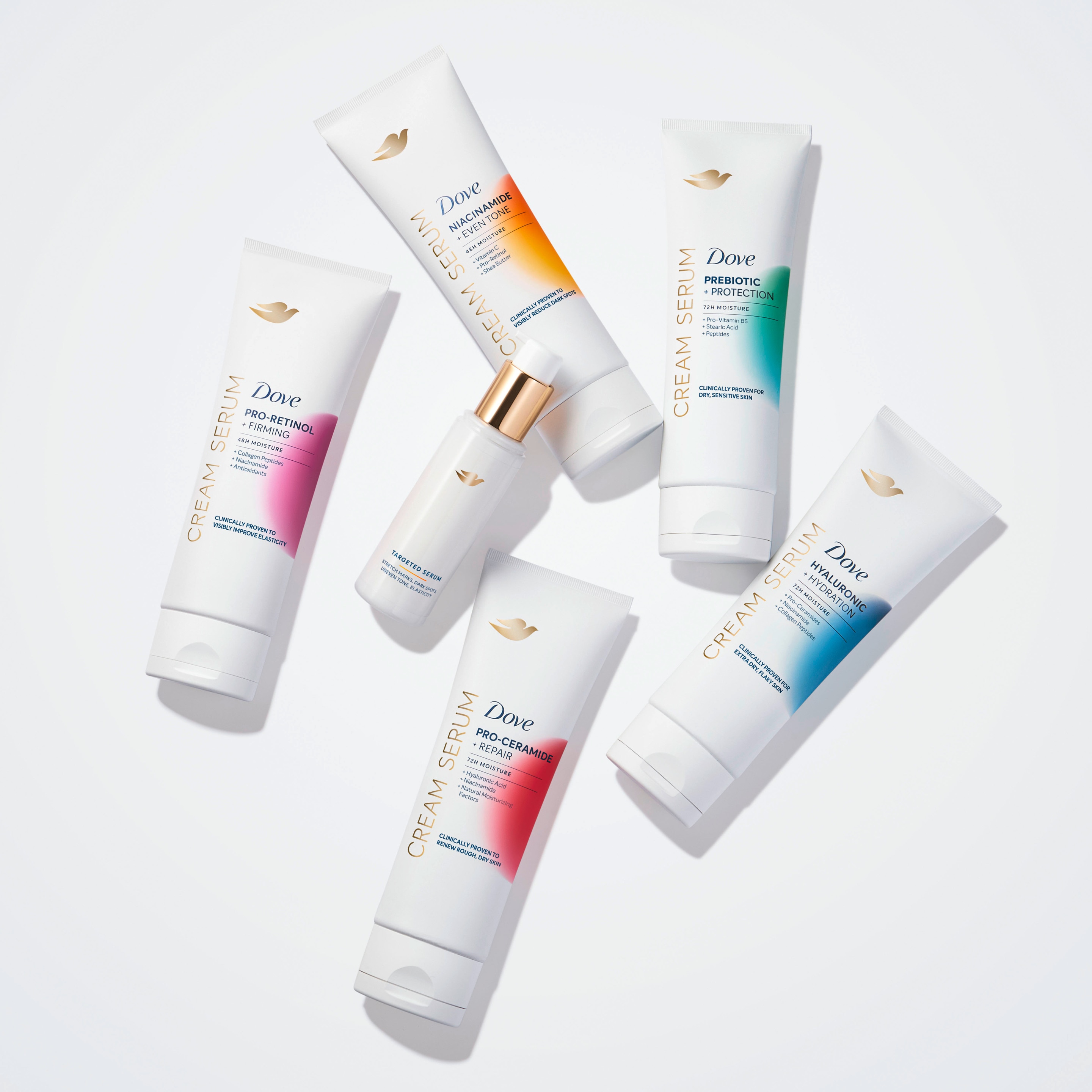 Everything you need to know about Dove Cream Serums