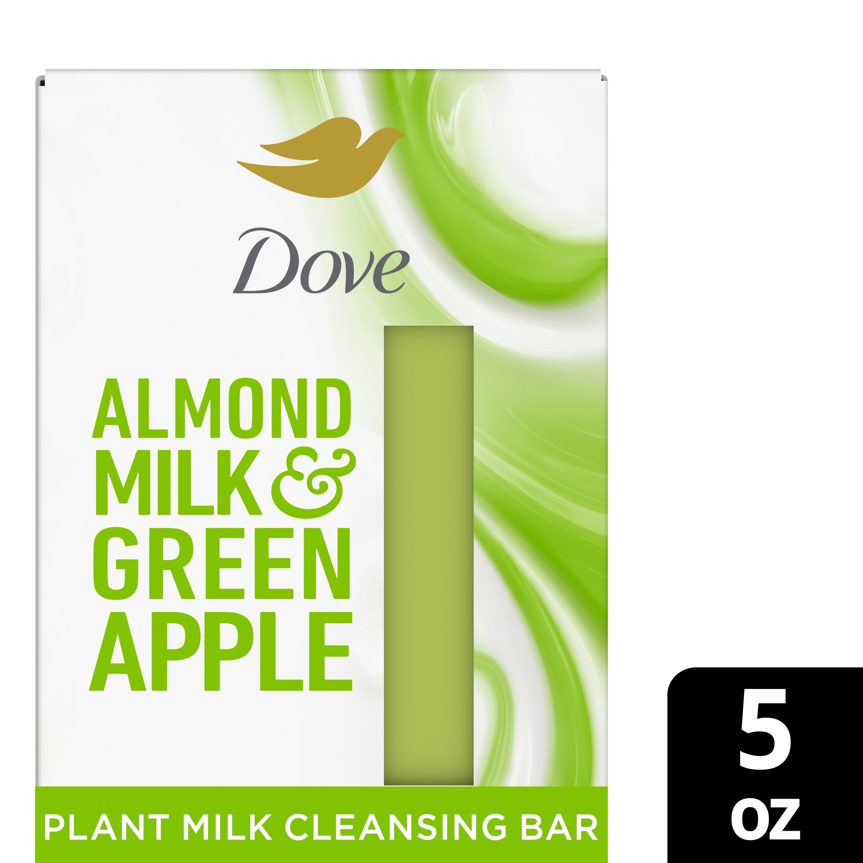 Dove Almond Milk & Green Apple Plant Milk Cleansing Bar packshot