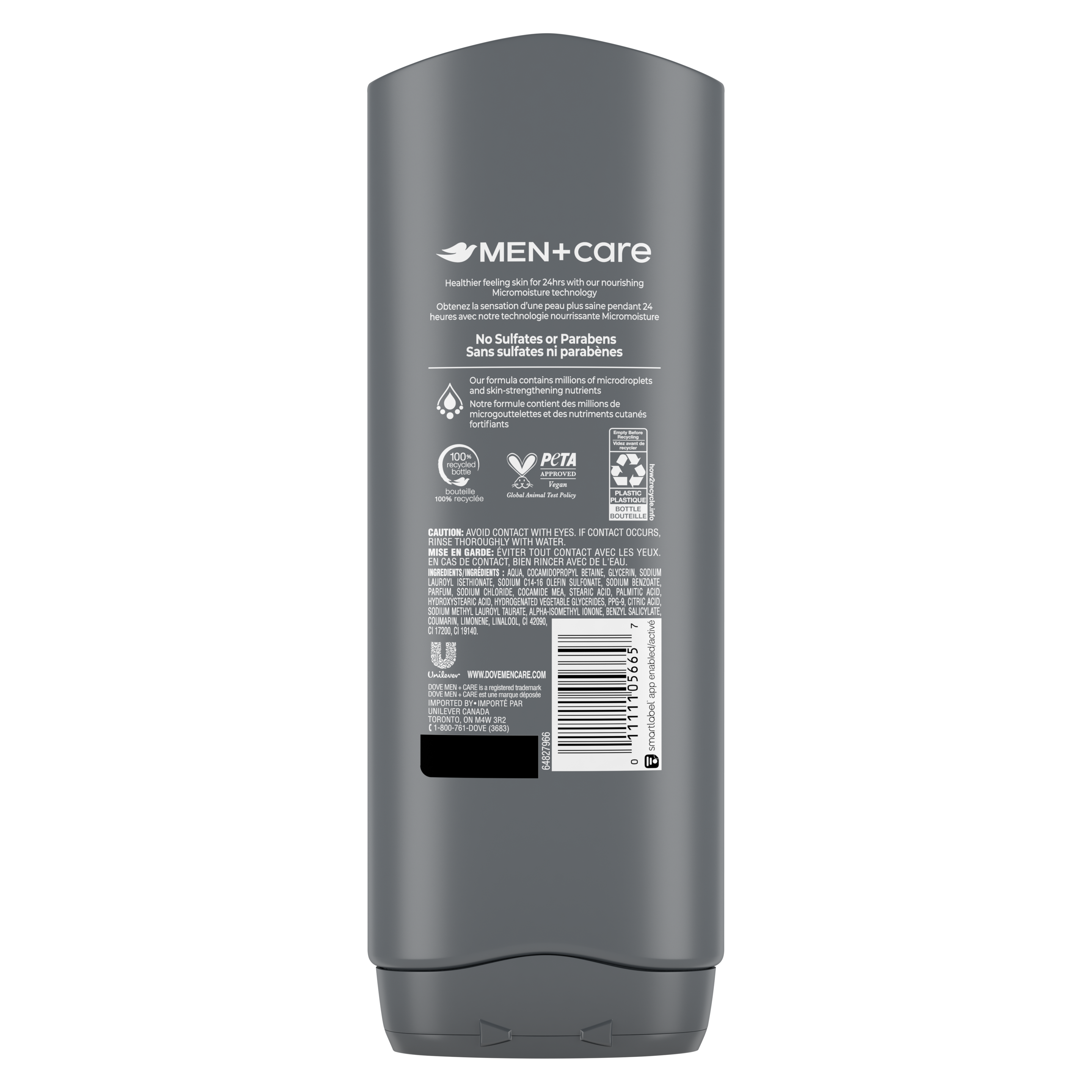 Men+Care Hydrating Clean Comfort Body + Face Wash