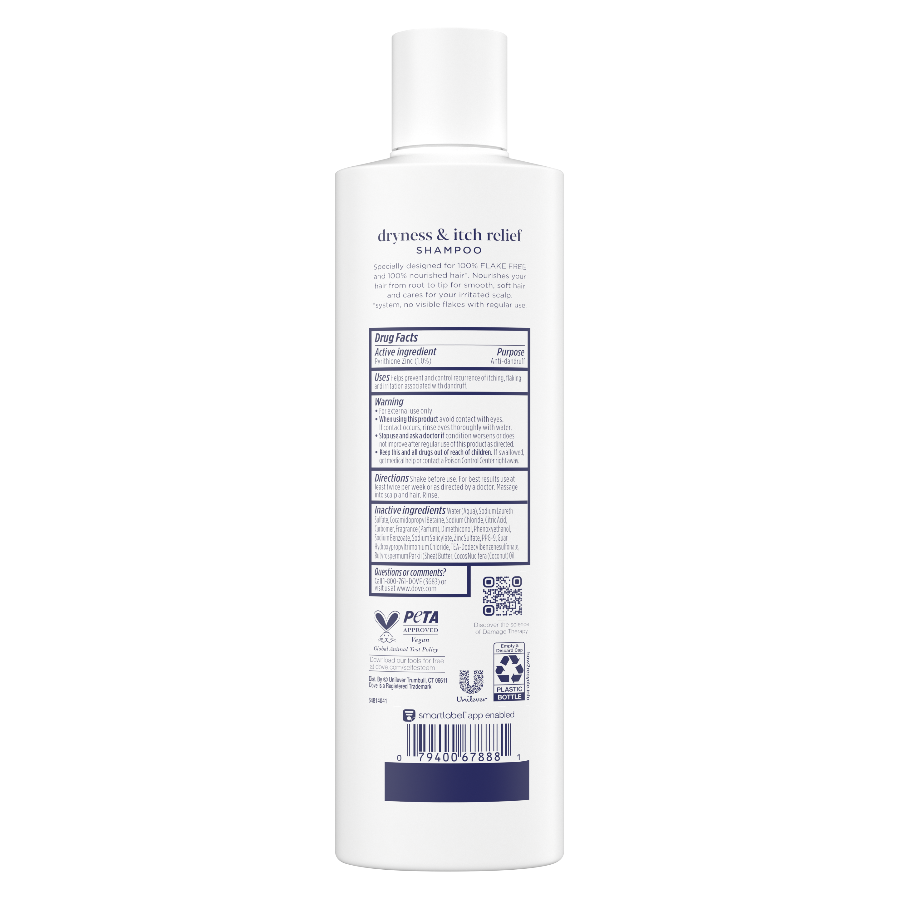 Dove Damage Therapy Dryness & Itch Relief Anti-Dandruff Shampoo