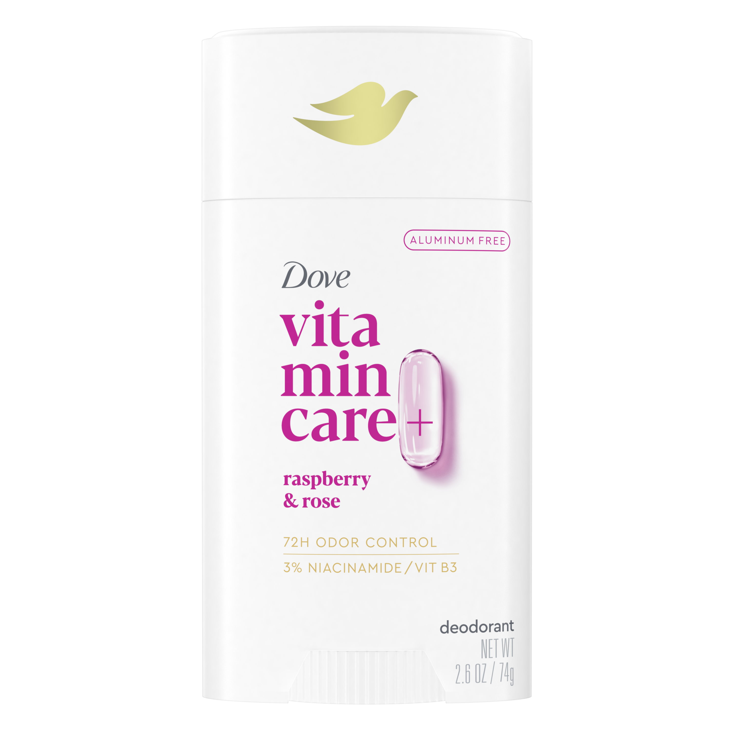 VitaminCare+ Deodorant Stick Raspberry & Rose