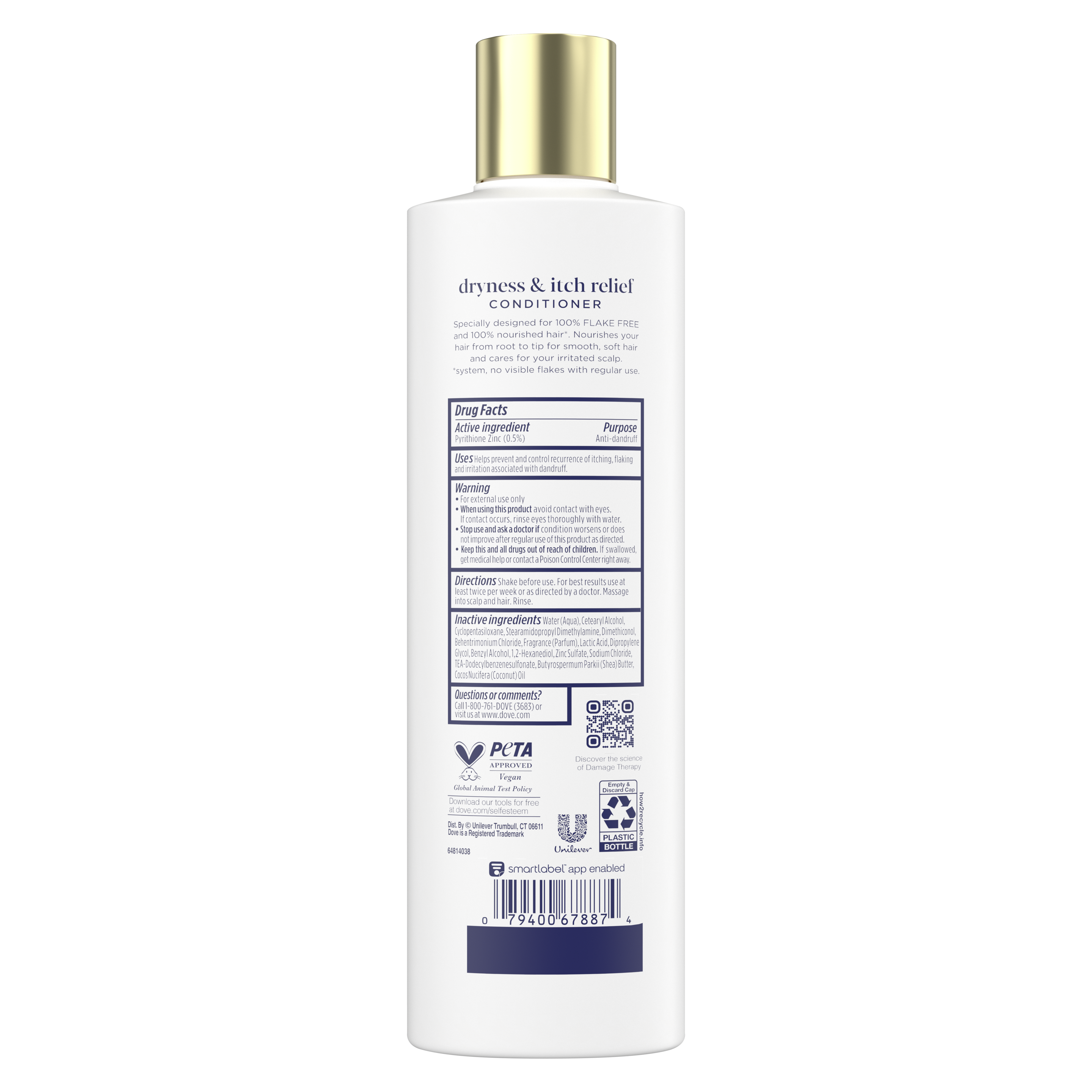 Dove Damage Therapy Dryness & Itch Relief Anti-Dandruff Conditioner