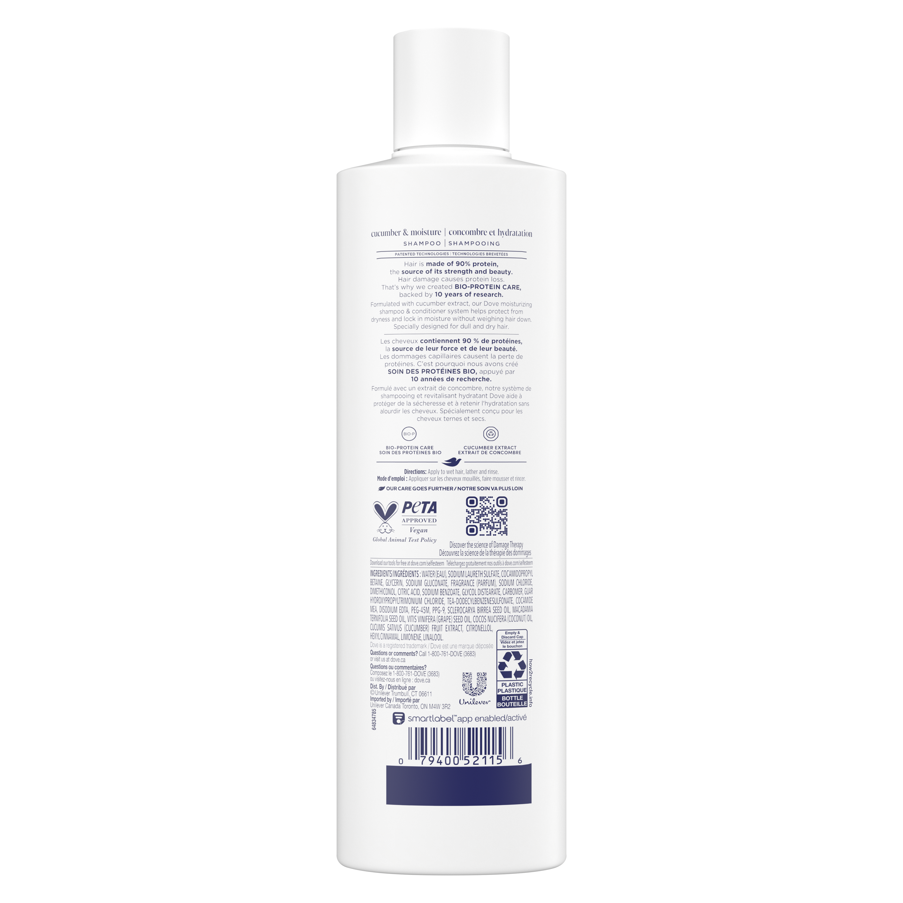 Dove Damage Therapy Cucumber Moisture Shampoo
