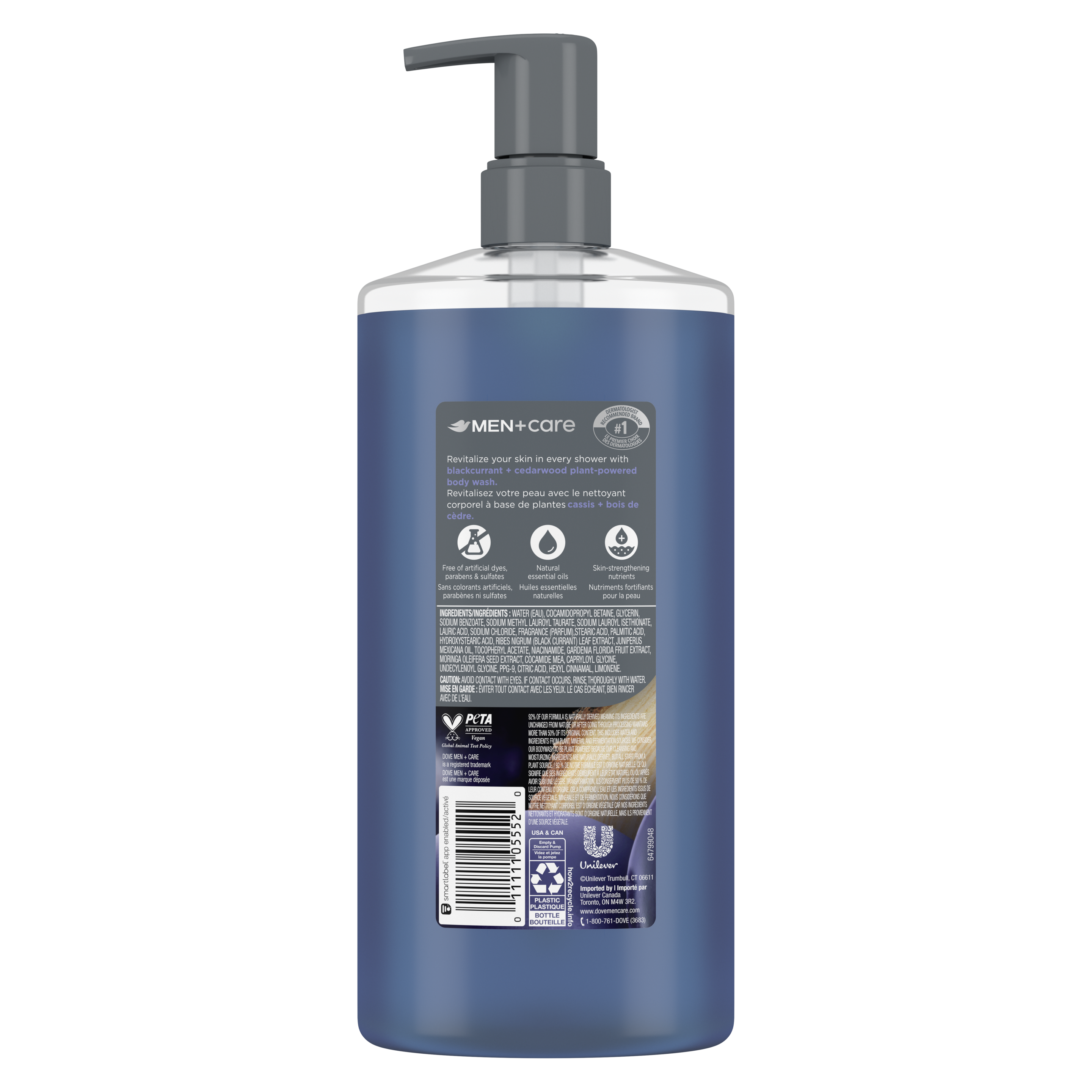 Men+Care Blackcurrant + Cedarwood Body Wash