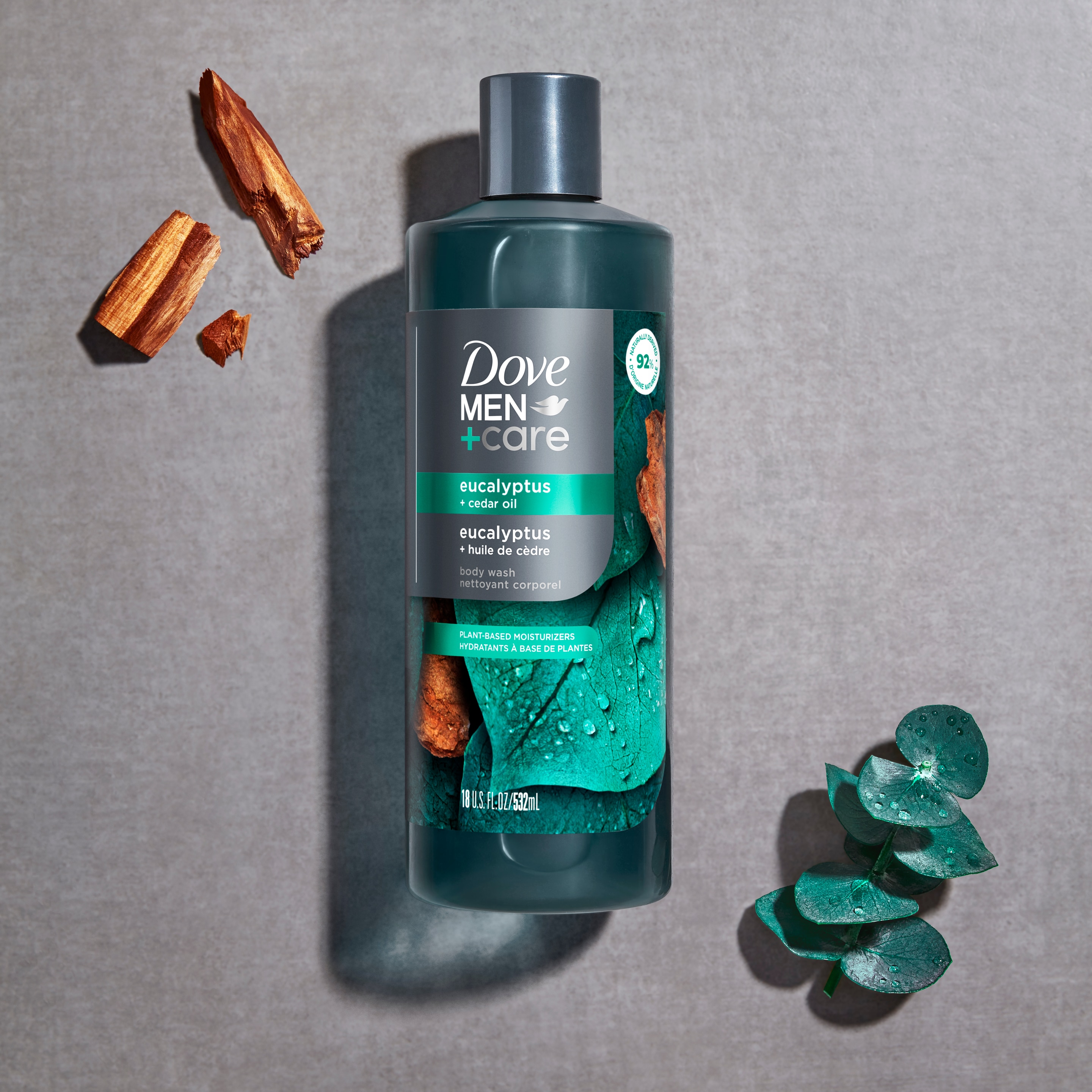 Men+Care Eucalyptus + Cedar Oil Body Wash