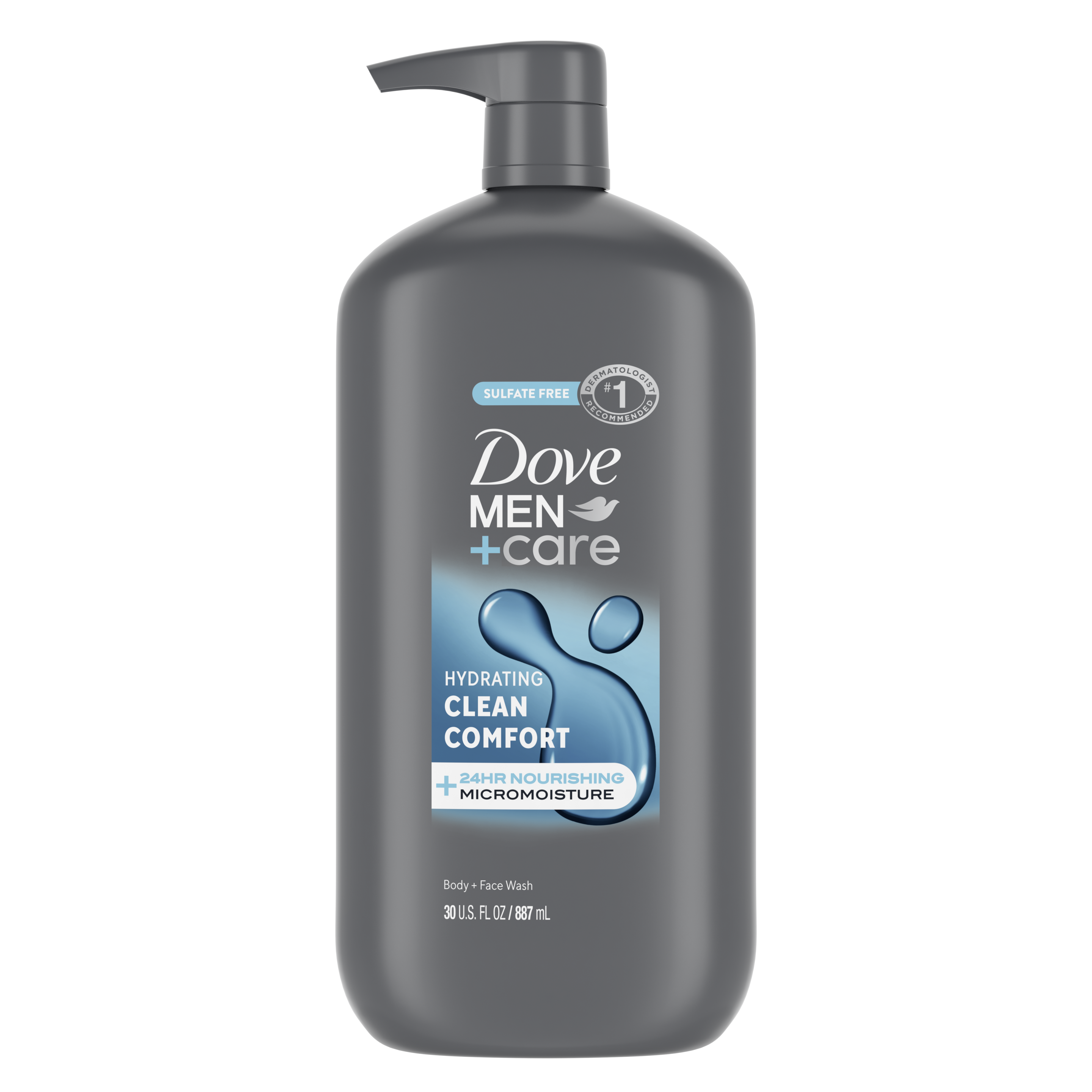 Men+Care Clean Comfort Body + Face Wash