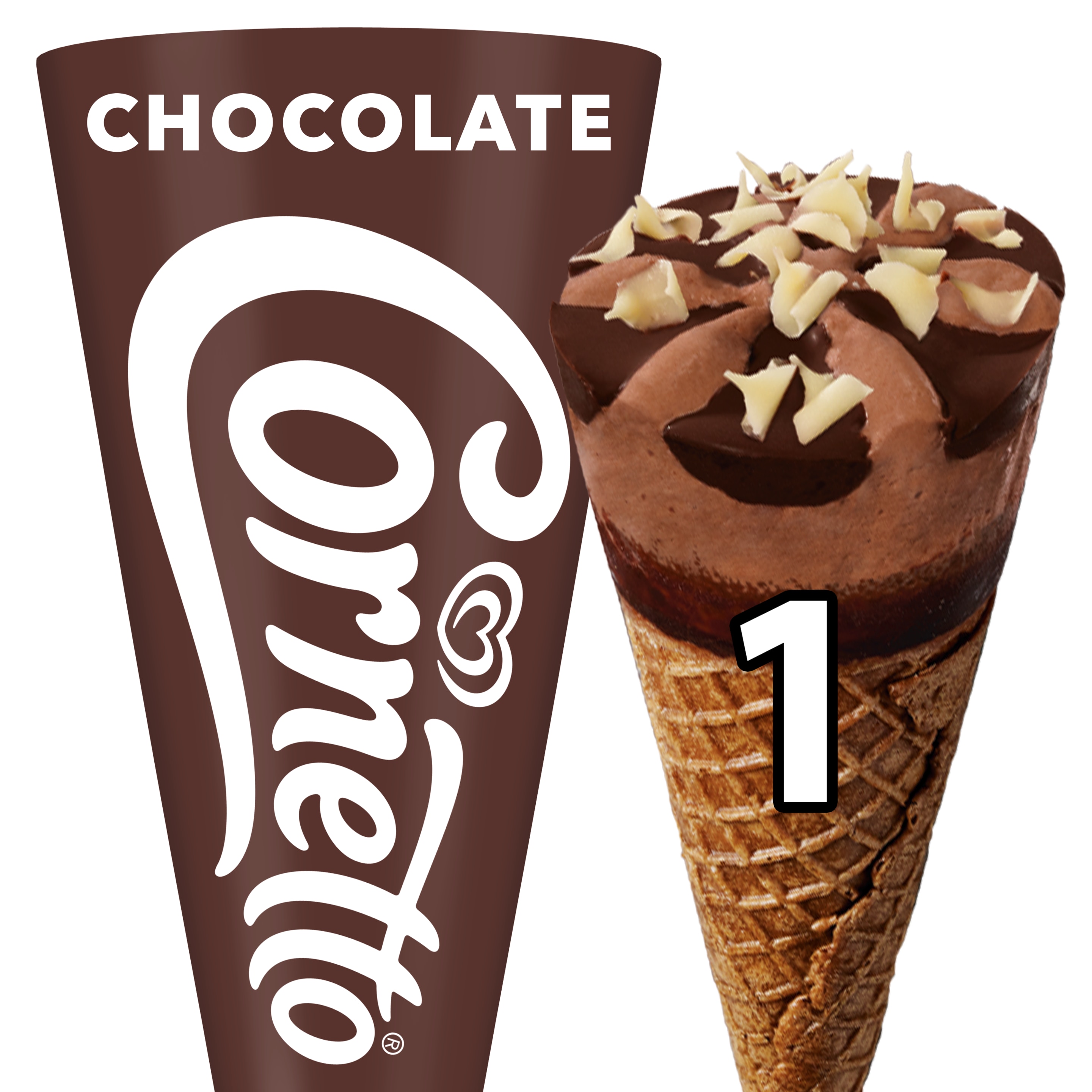 Cornetto Chocolate 1 x 125 ml - Lusso Schweiz packshot