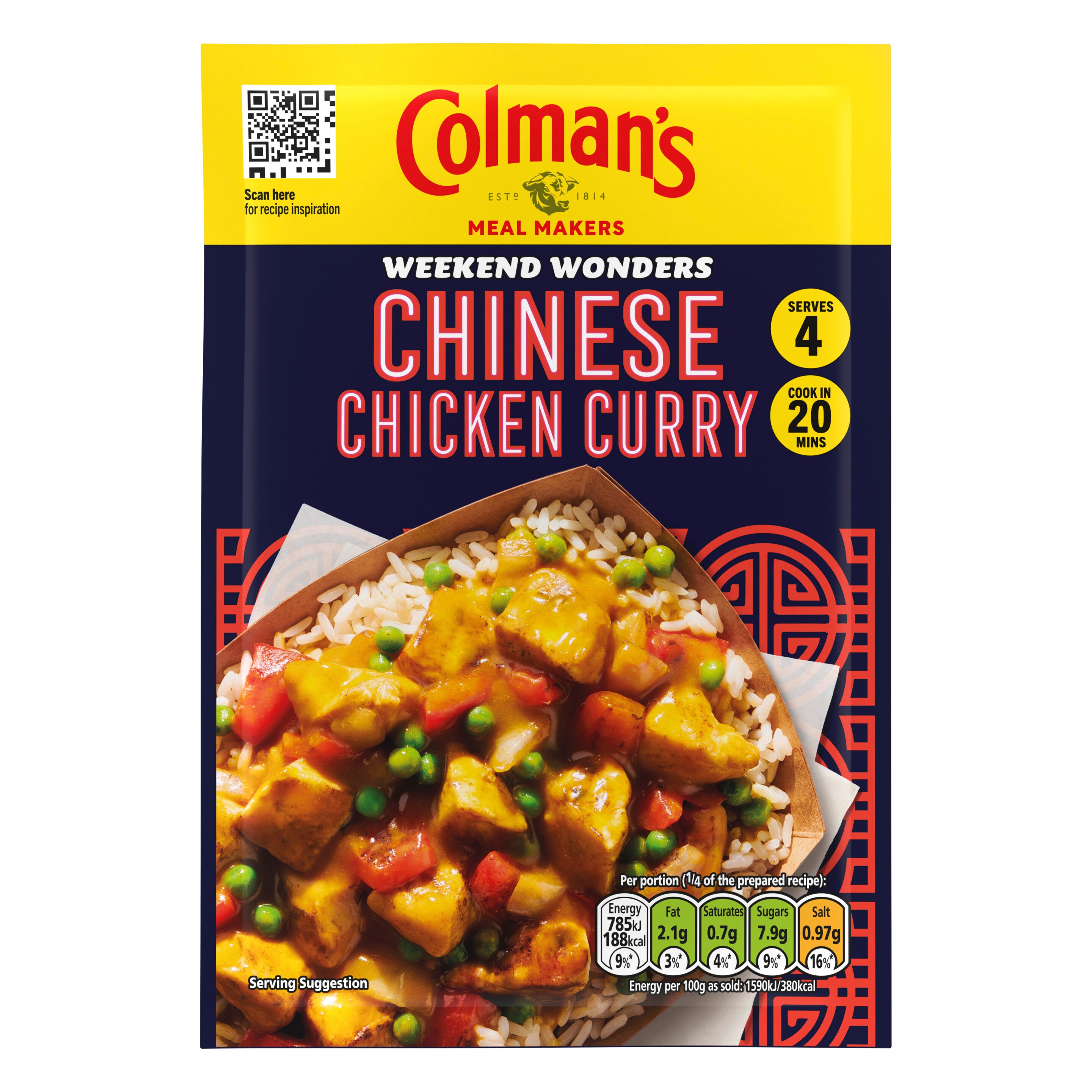 Colman’s Weekend Wonders Chinese Chicken Curry